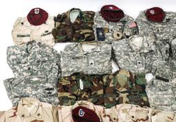 GULF WARS - CURRENT US AIRBORNE BERETS & UNIFORMS