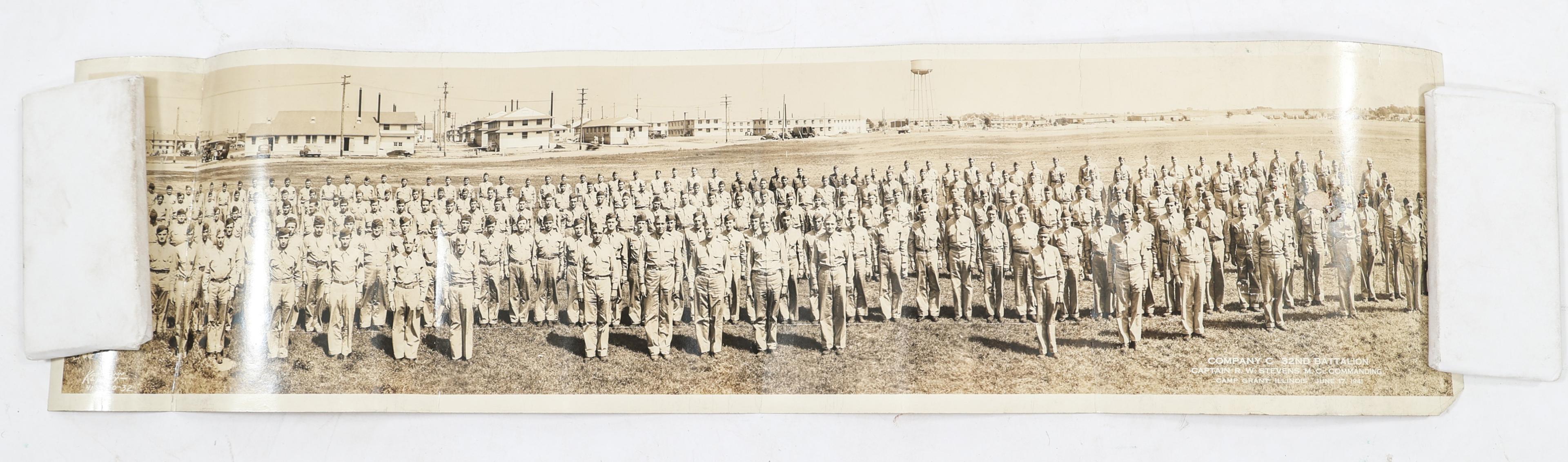 WWI - WWII US ARMY YARD LONG UNIT PHOTOS