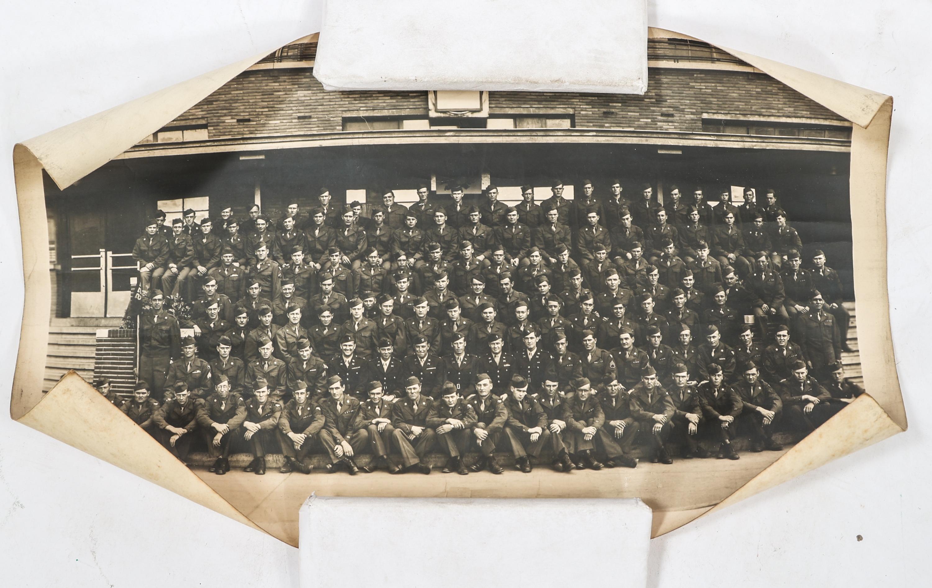 WWI - WWII US ARMY YARD LONG UNIT PHOTOS