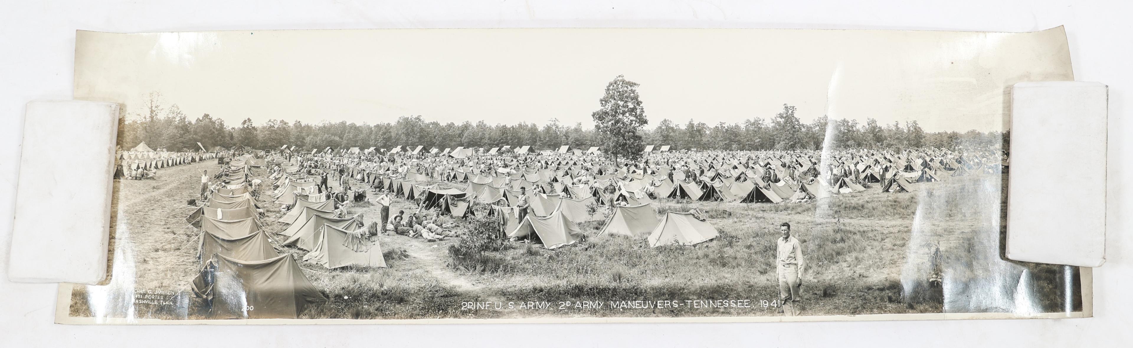WWI - WWII US ARMY YARD LONG UNIT PHOTOS