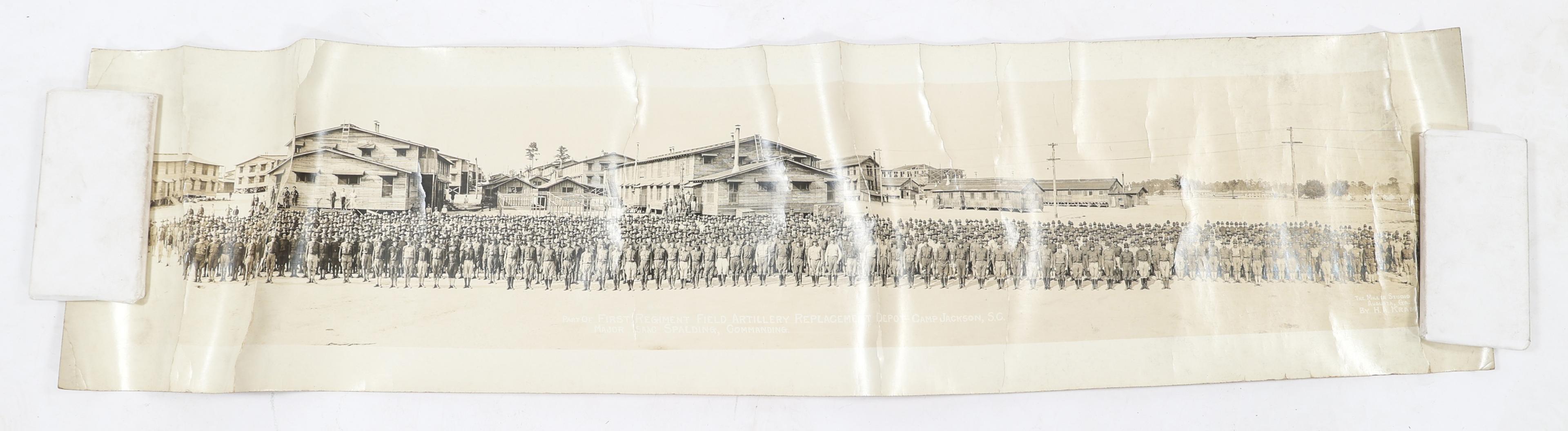 WWI - WWII US ARMY YARD LONG UNIT PHOTOS