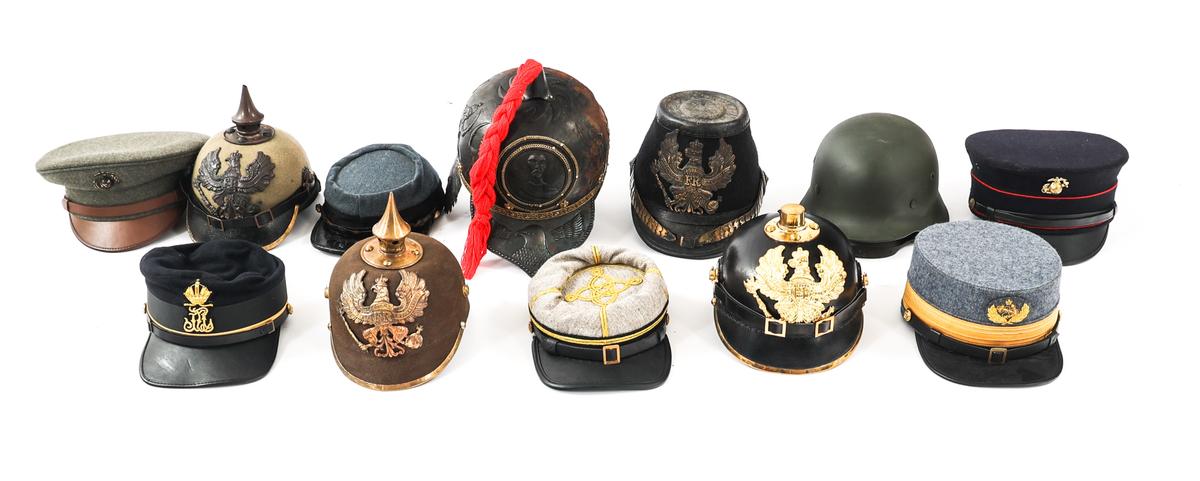REENACTOR 19th C. - WWII WORLD MILITARY HEADGEAR
