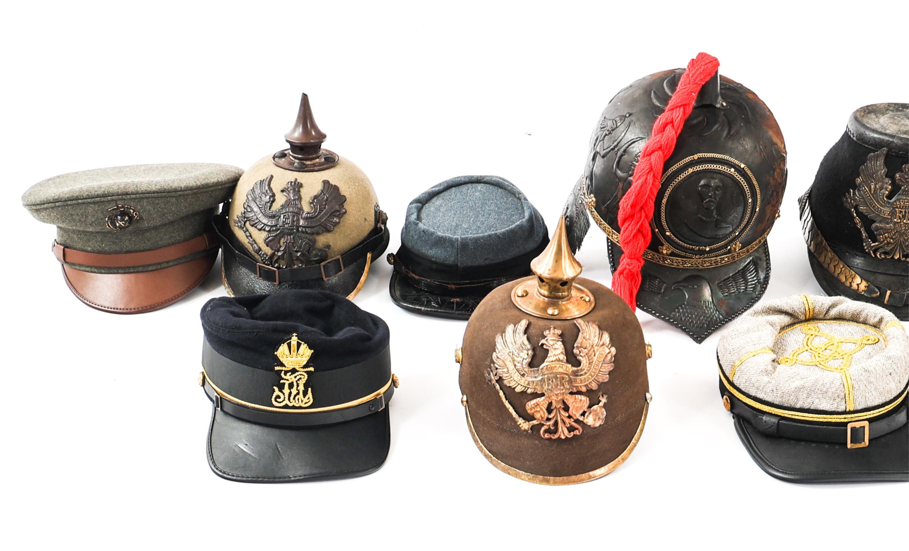 REENACTOR 19th C. - WWII WORLD MILITARY HEADGEAR