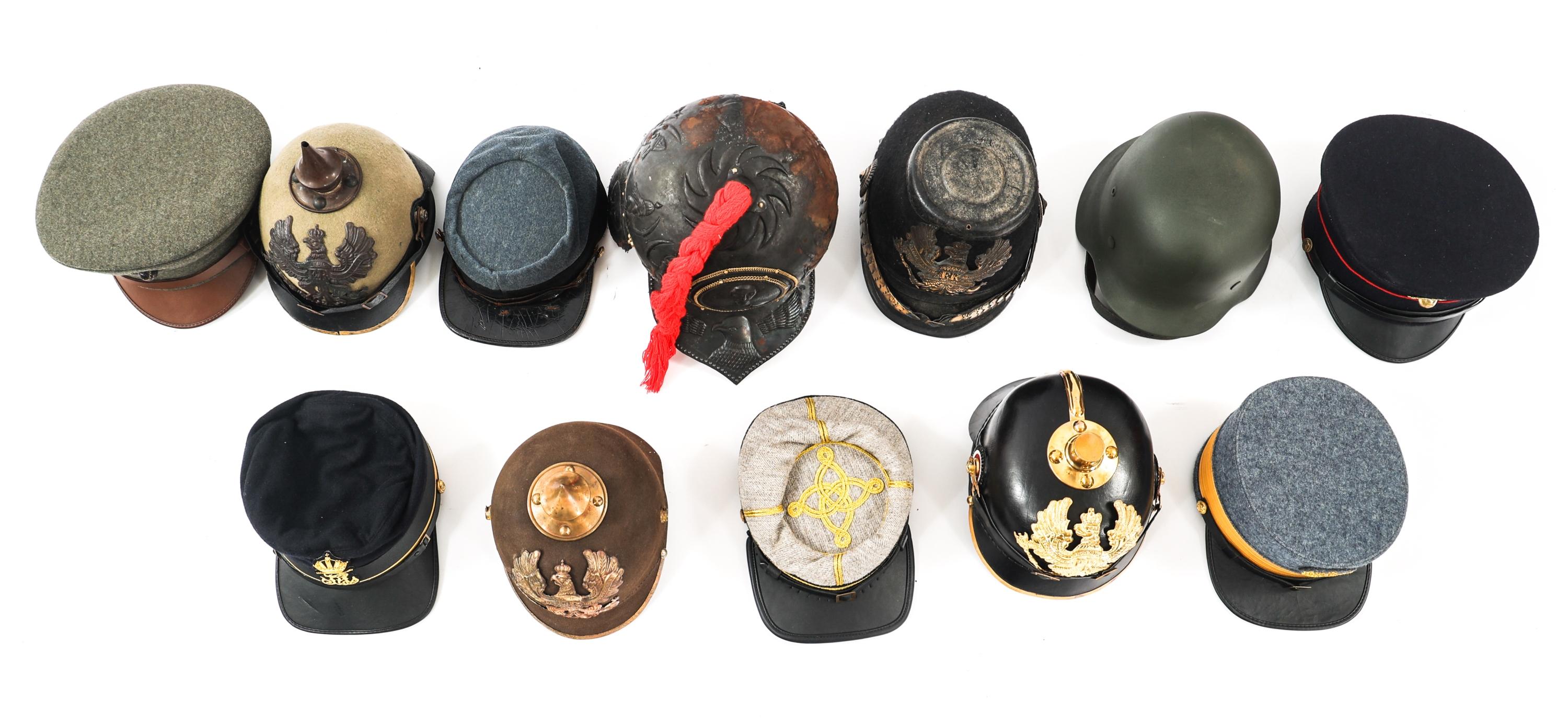REENACTOR 19th C. - WWII WORLD MILITARY HEADGEAR