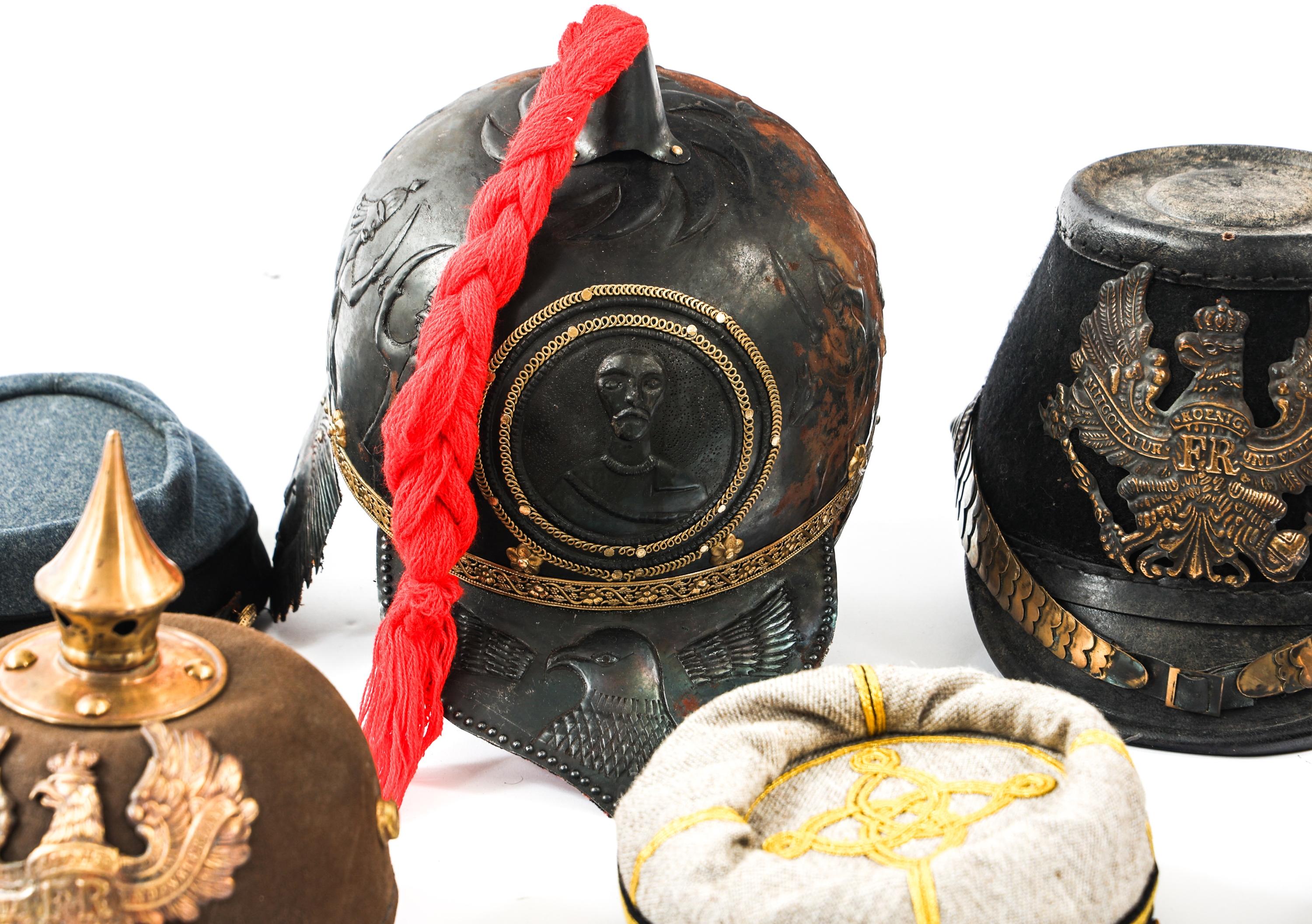 REENACTOR 19th C. - WWII WORLD MILITARY HEADGEAR
