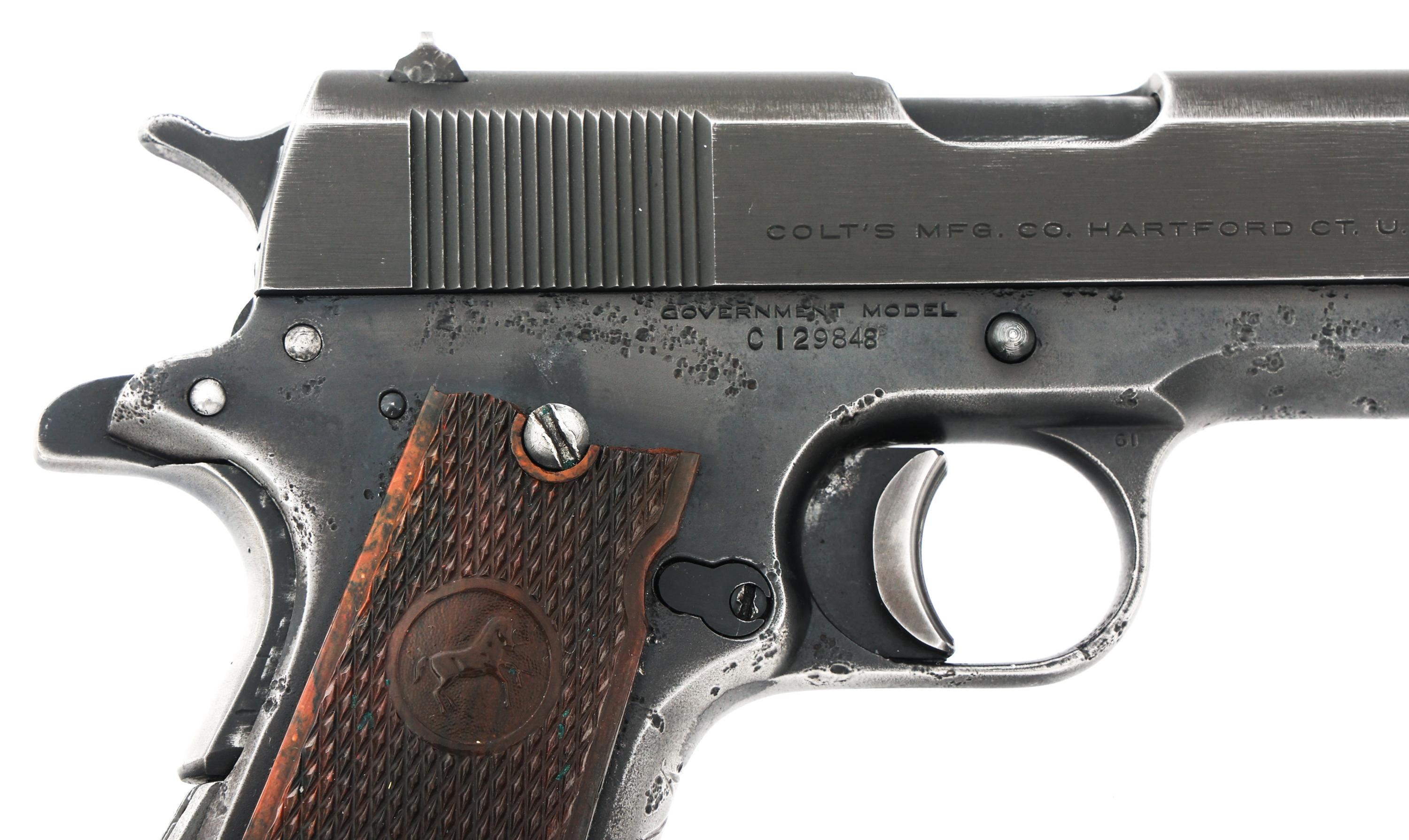 1922 COLT GOVERNMENT MODEL .45 ACP CALIBER PISTOL