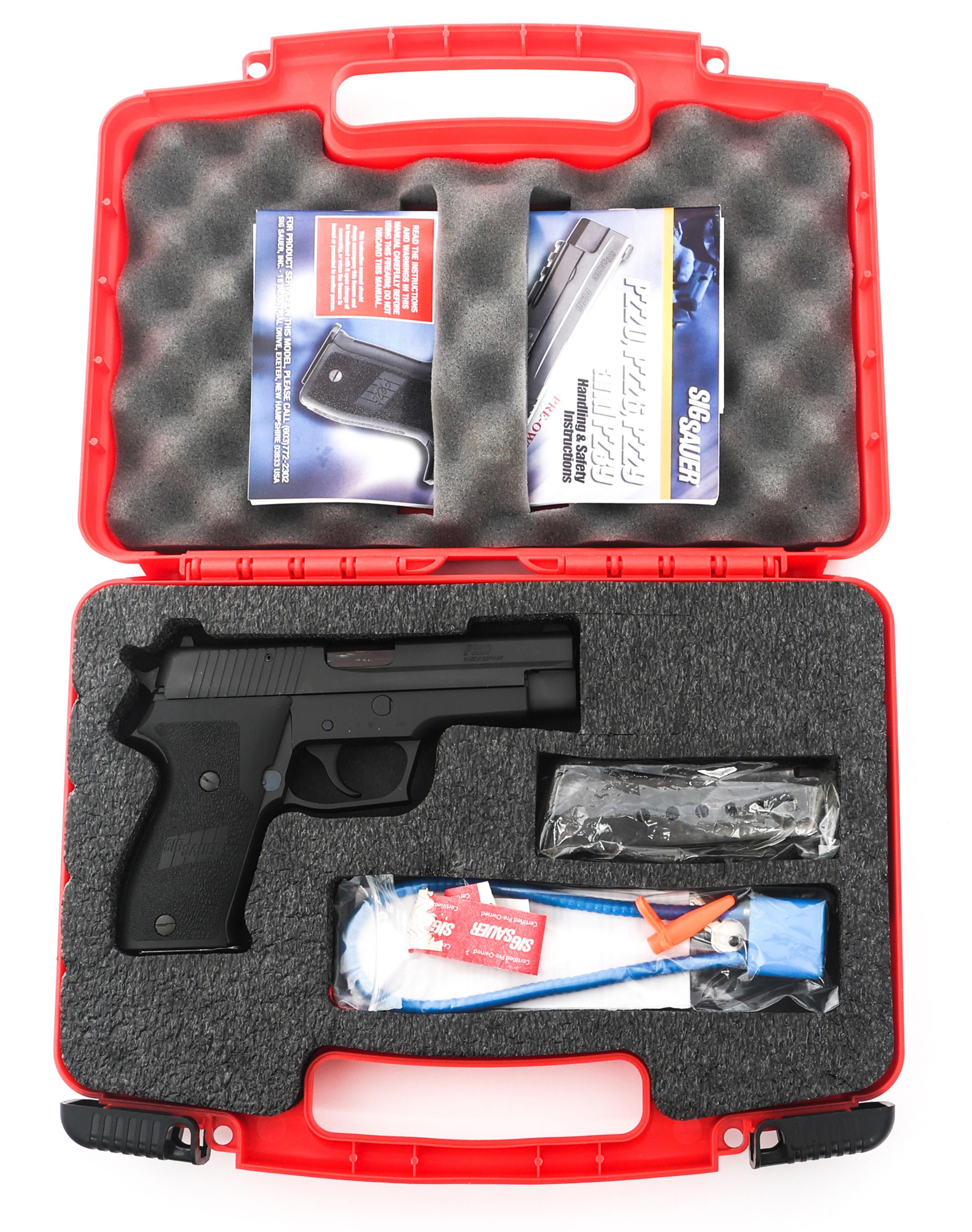 SIG SAUER MODEL P220 .45 ACP CALIBER PISTOL