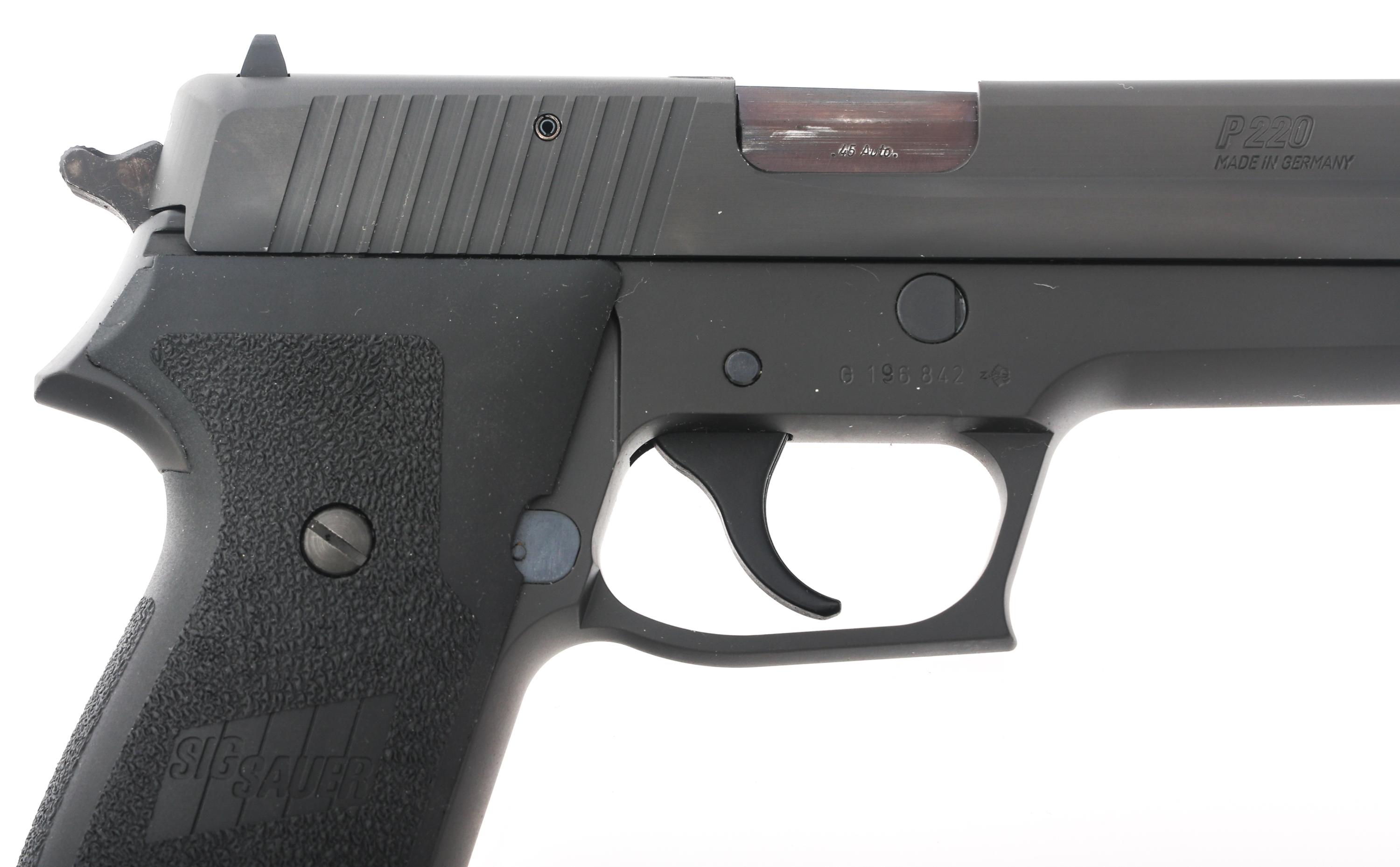 SIG SAUER MODEL P220 .45 ACP CALIBER PISTOL