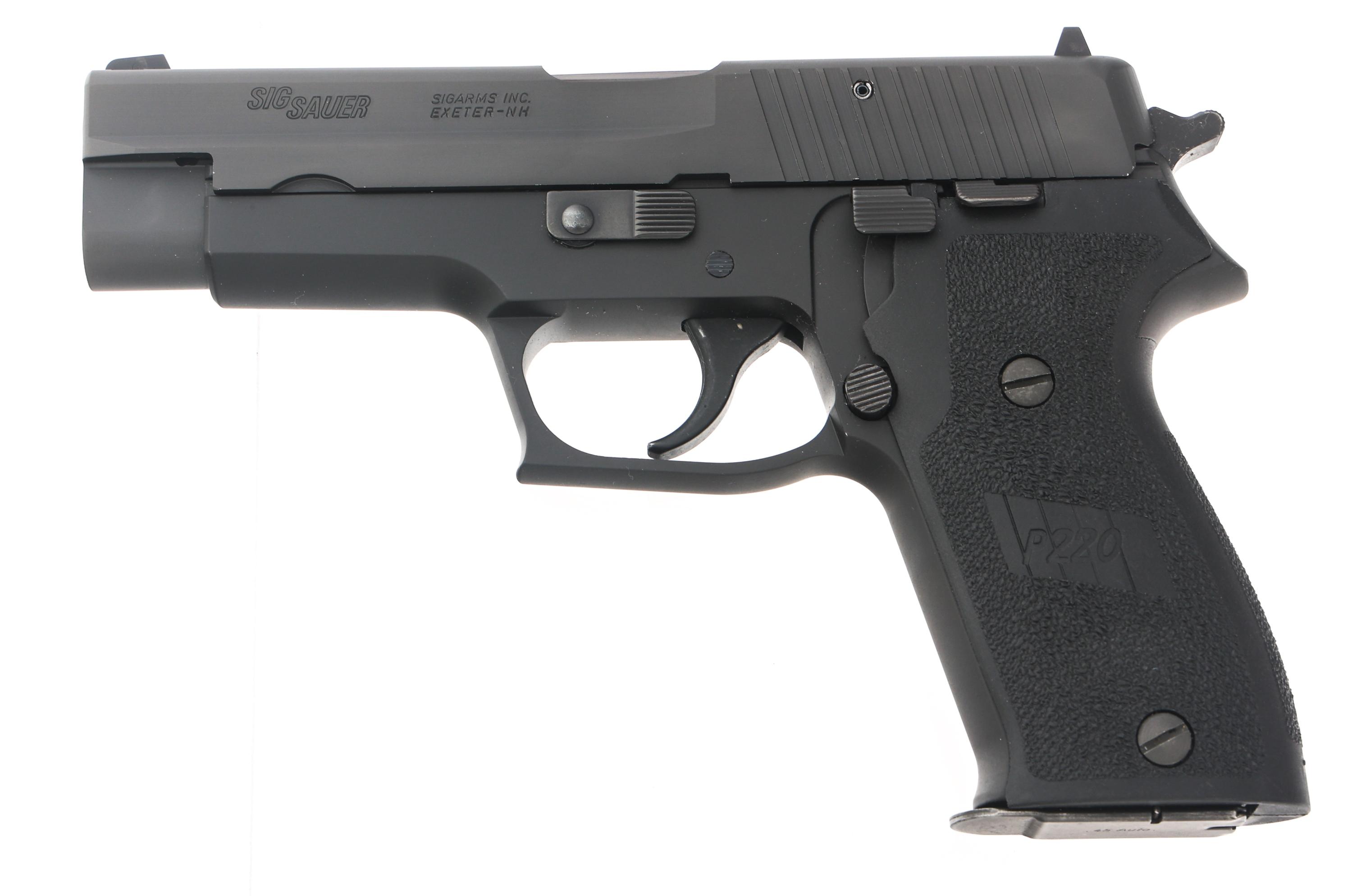 SIG SAUER MODEL P220 .45 ACP CALIBER PISTOL