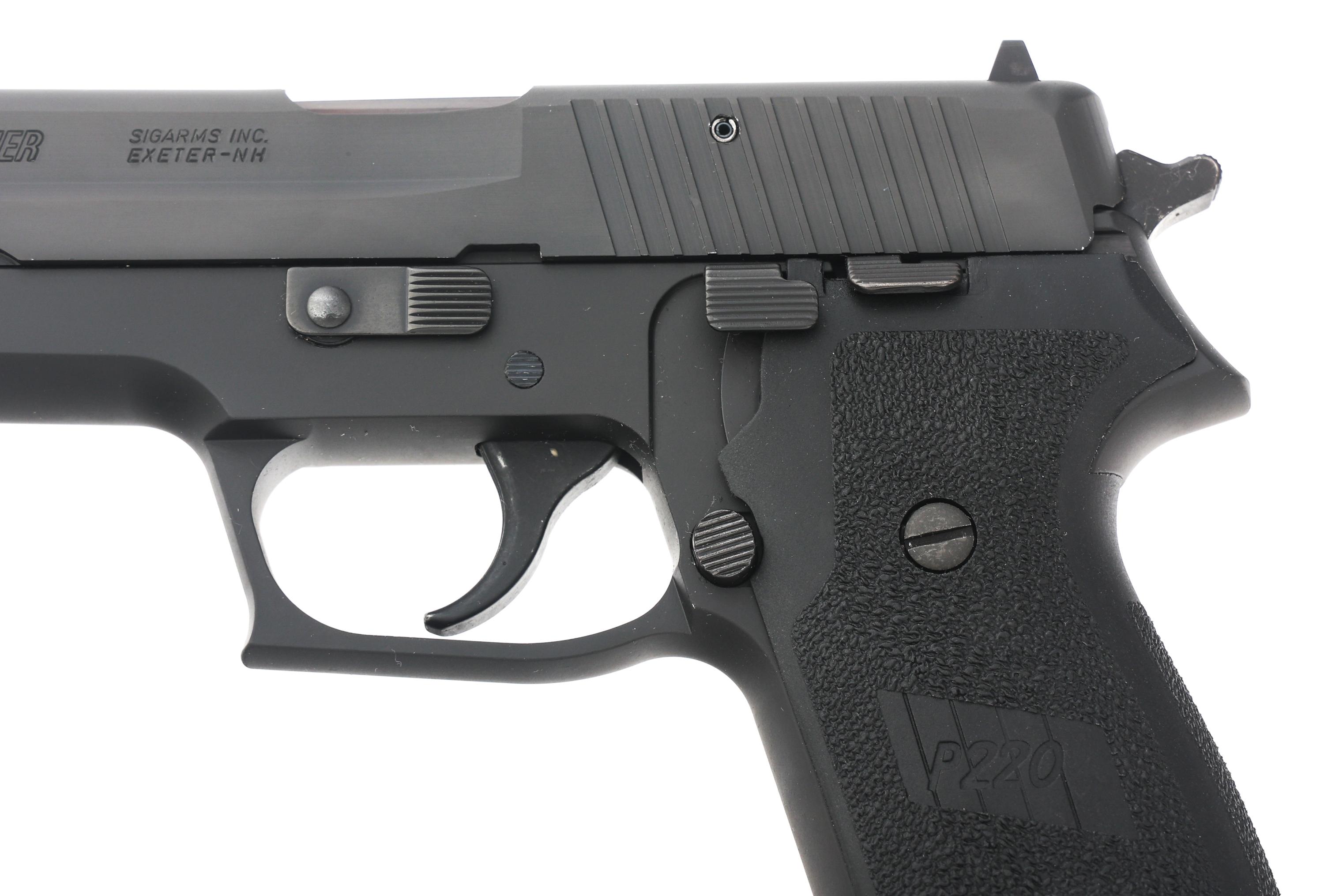 SIG SAUER MODEL P220 .45 ACP CALIBER PISTOL