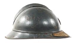 WWI FRENCH CHASSEUR M15 ADRIAN COMBAT HELMET