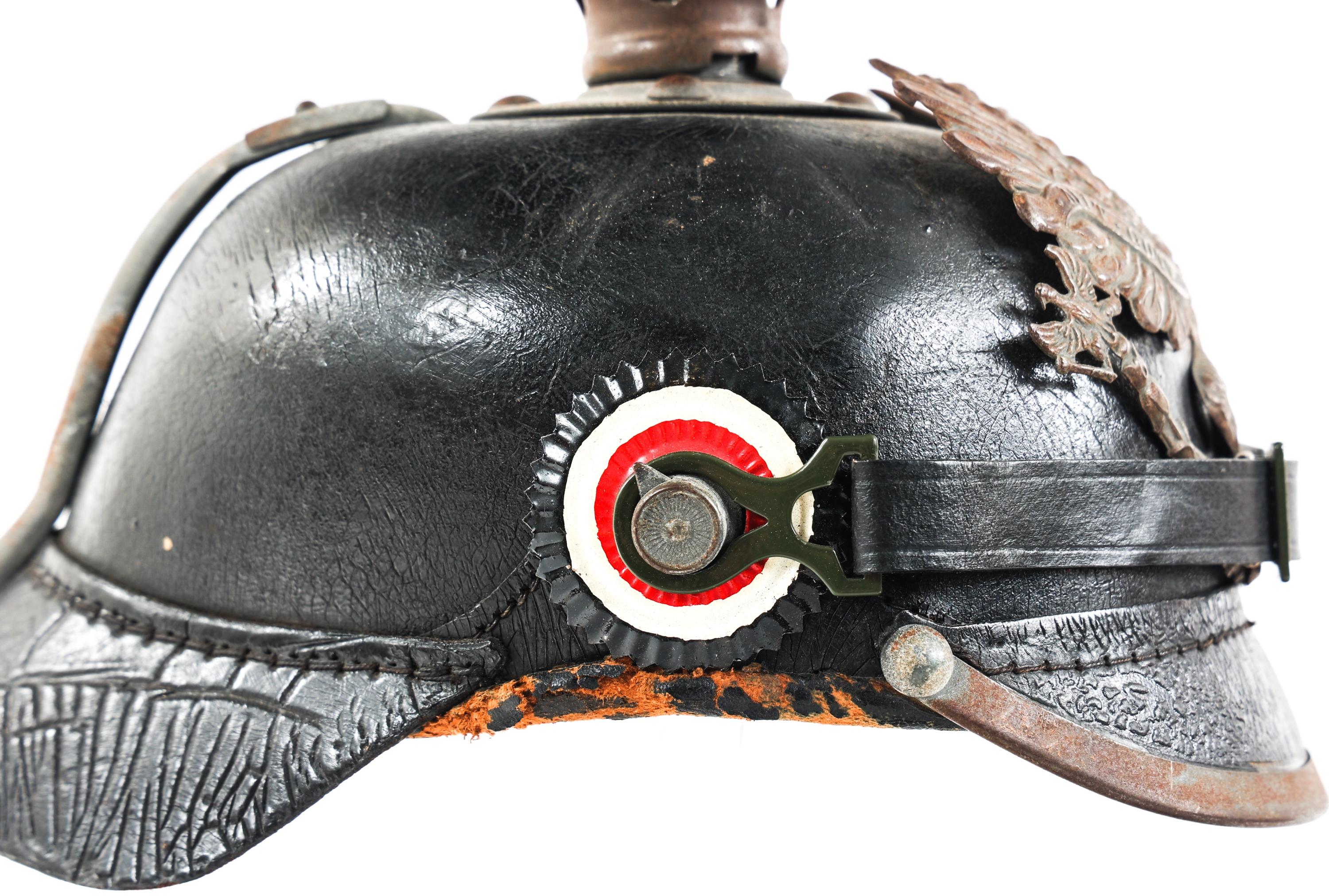 IMPERIAL GERMAN PRUSSIAN M1915 EM/NCO PICKELHAUBE