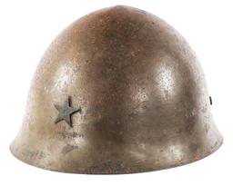WWII IMPERIAL JAPANESE TYPE 90 COMBAT HELMET
