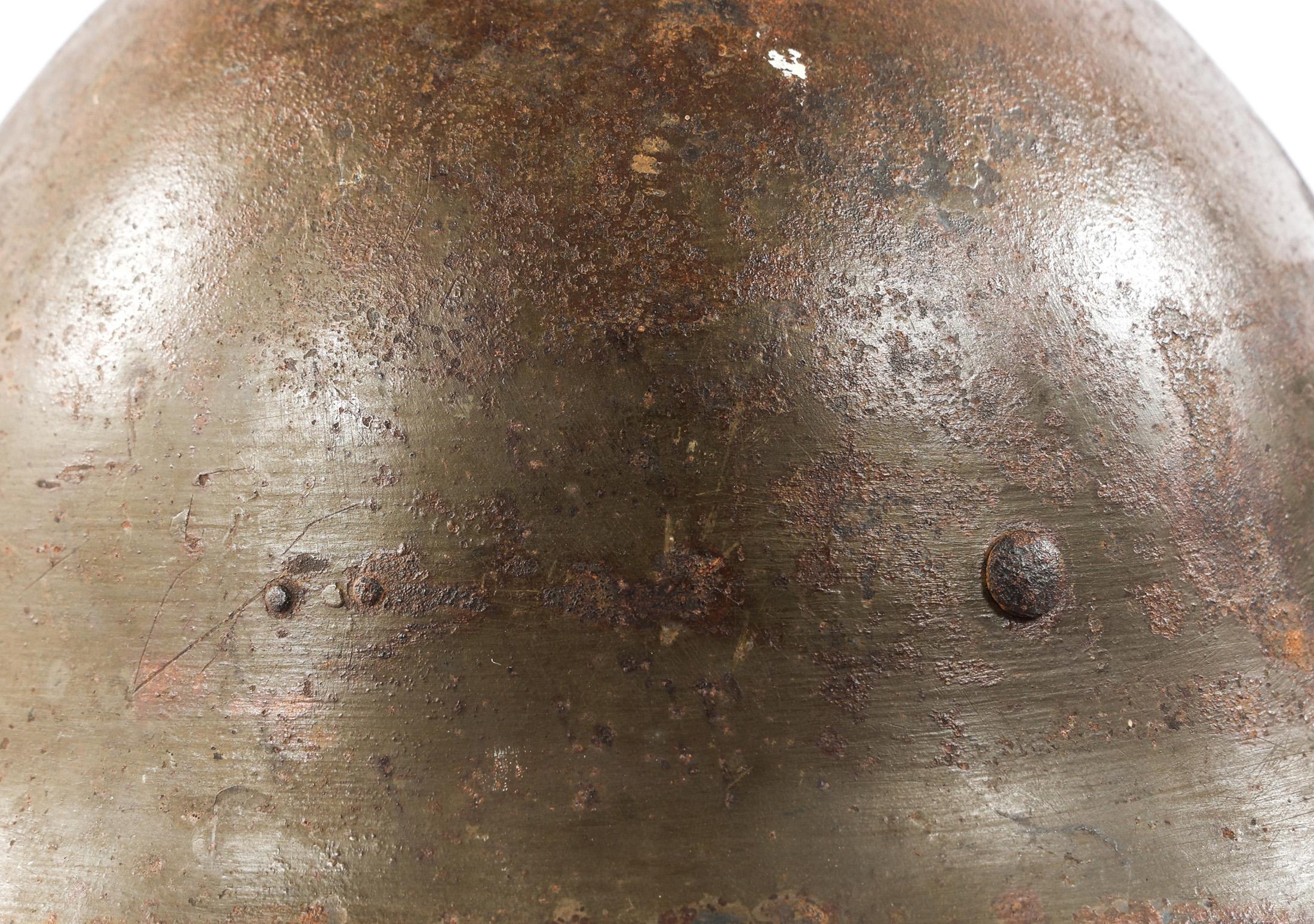 WWII IMPERIAL JAPANESE TYPE 90 COMBAT HELMET
