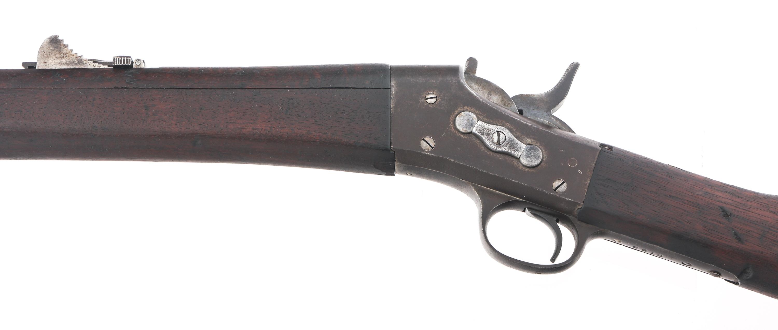 REMINGTON NO 1 7mm CALIBER ROLLING BLOCK RIFLE