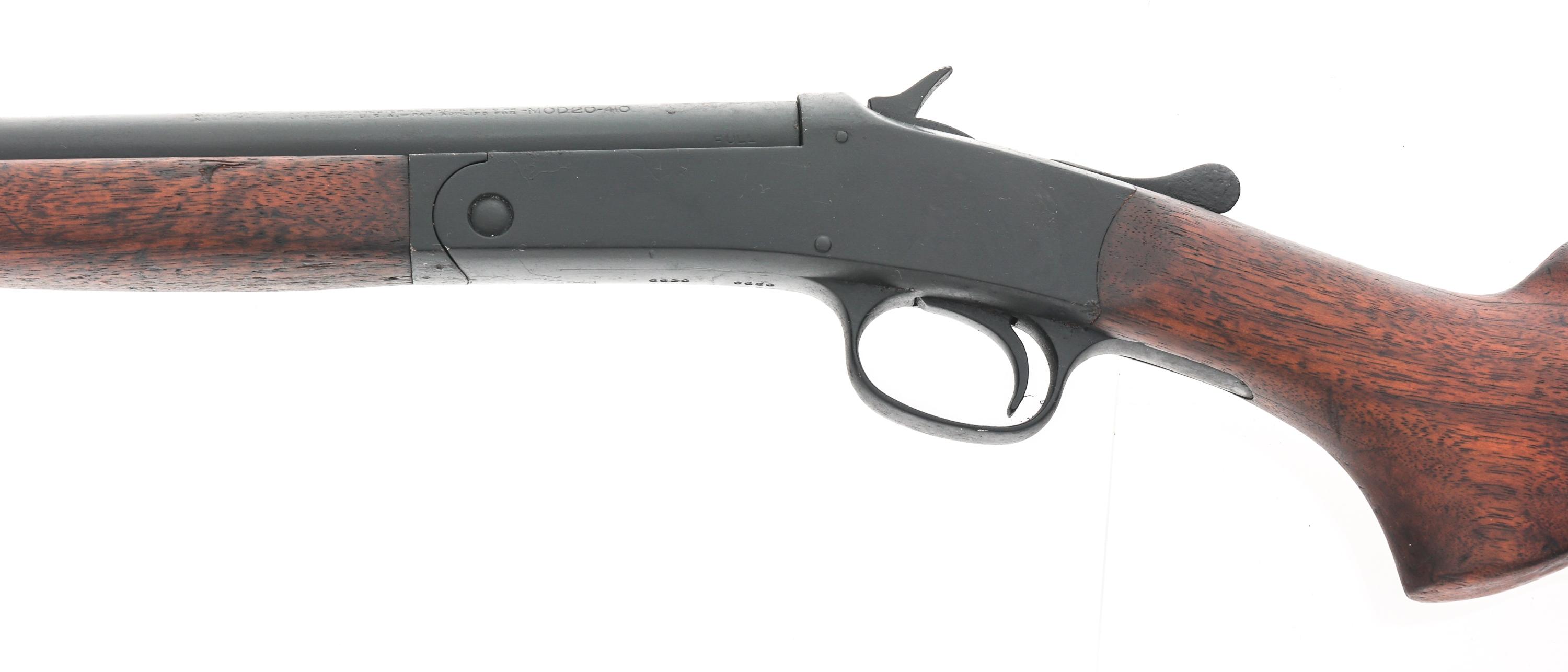 WINCHESTER MODEL 20 410 GA SINGLE SHOT SHOTGUN