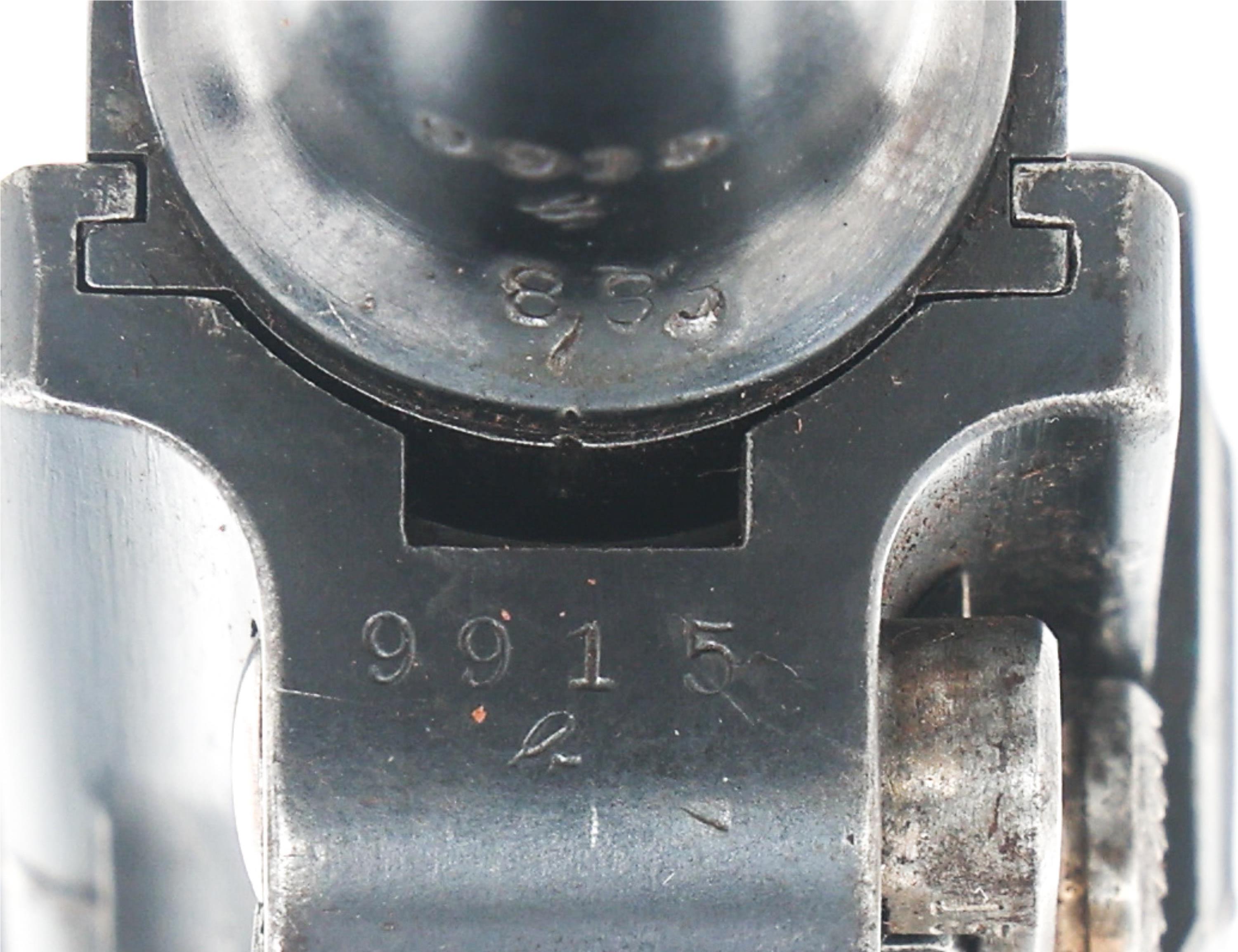 1910 GERMAN DWM MODEL P08 LUGER 9mm PISTOL