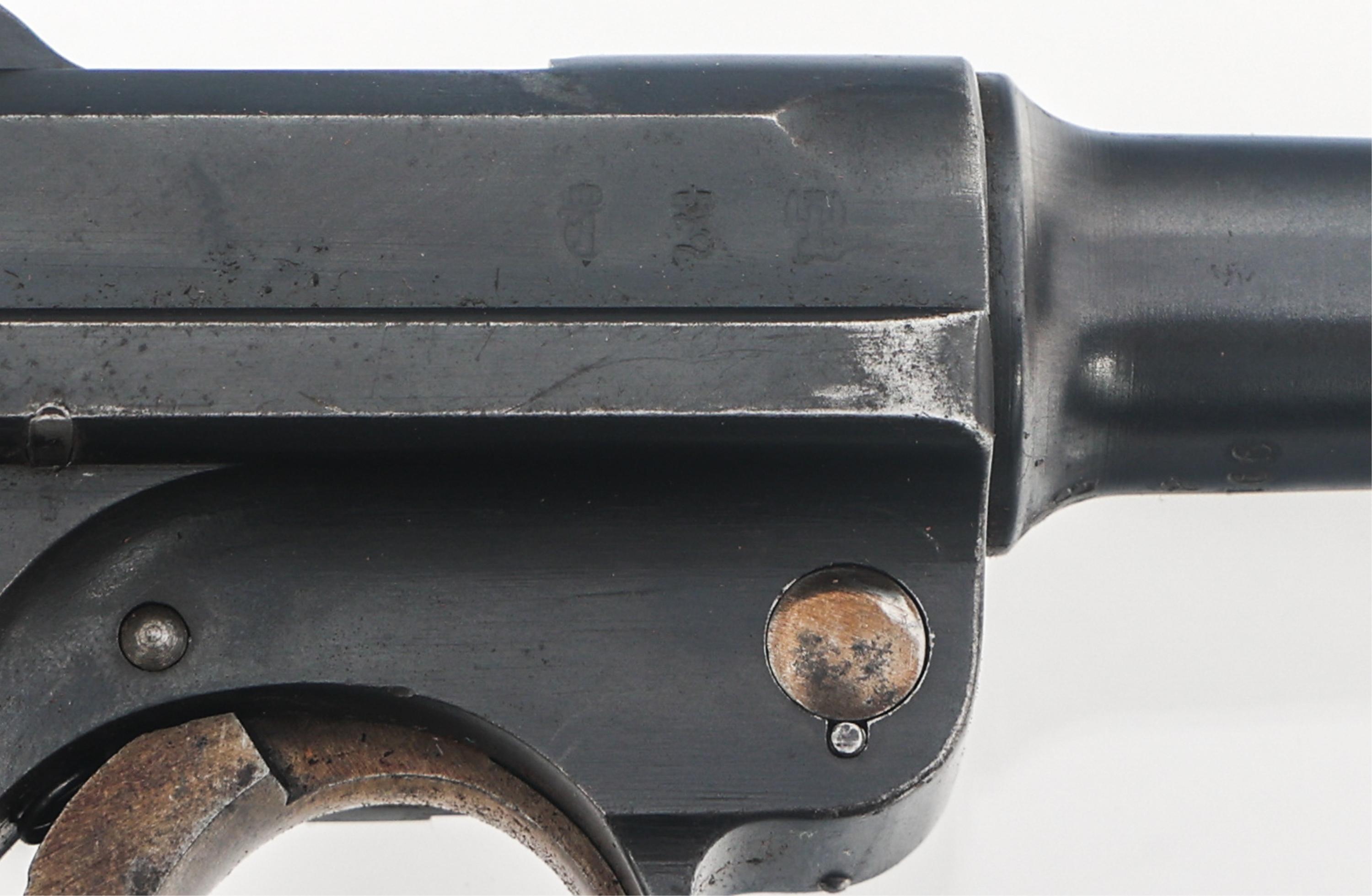 1910 GERMAN DWM MODEL P08 LUGER 9mm PISTOL