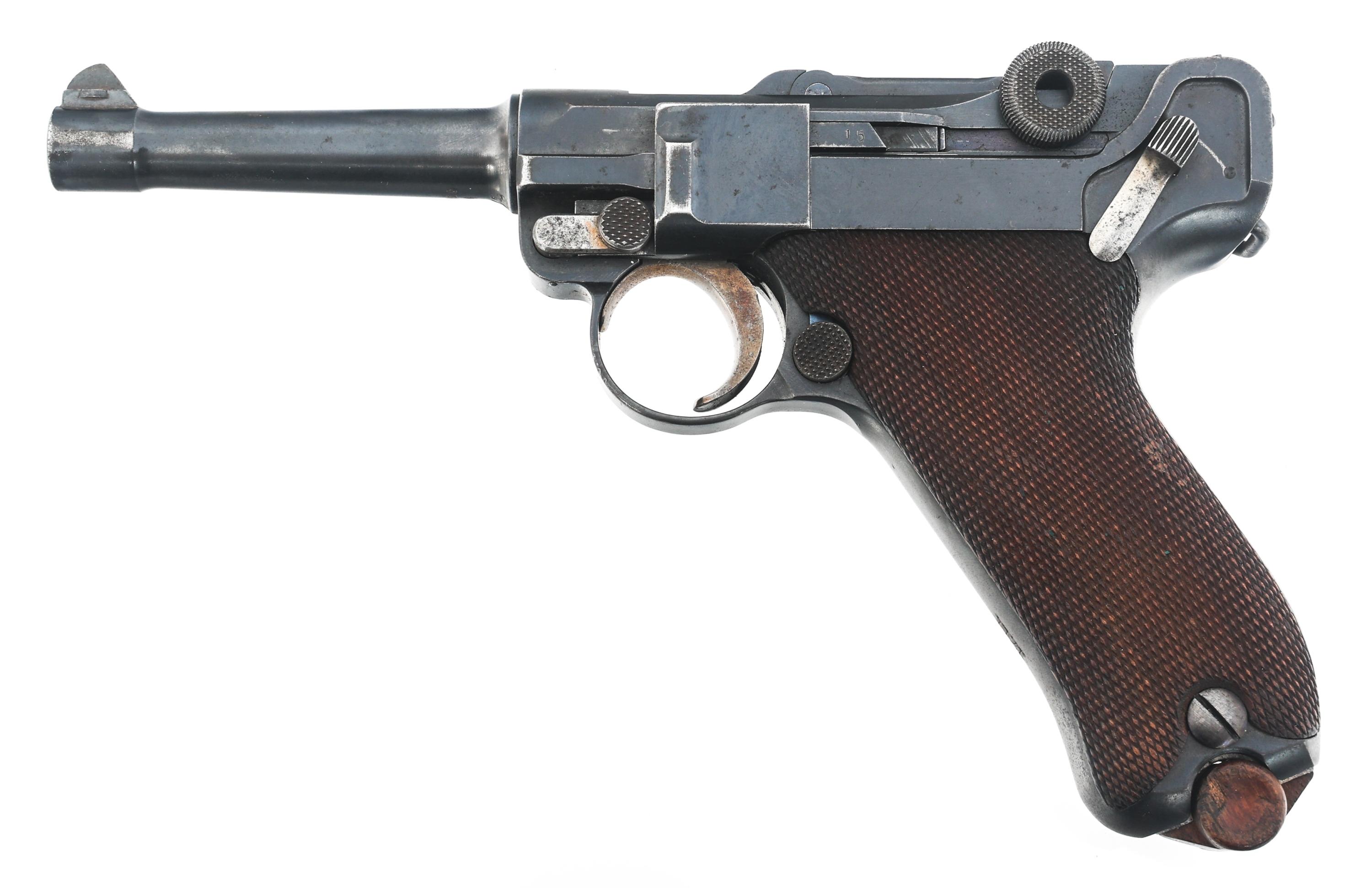 1910 GERMAN DWM MODEL P08 LUGER 9mm PISTOL