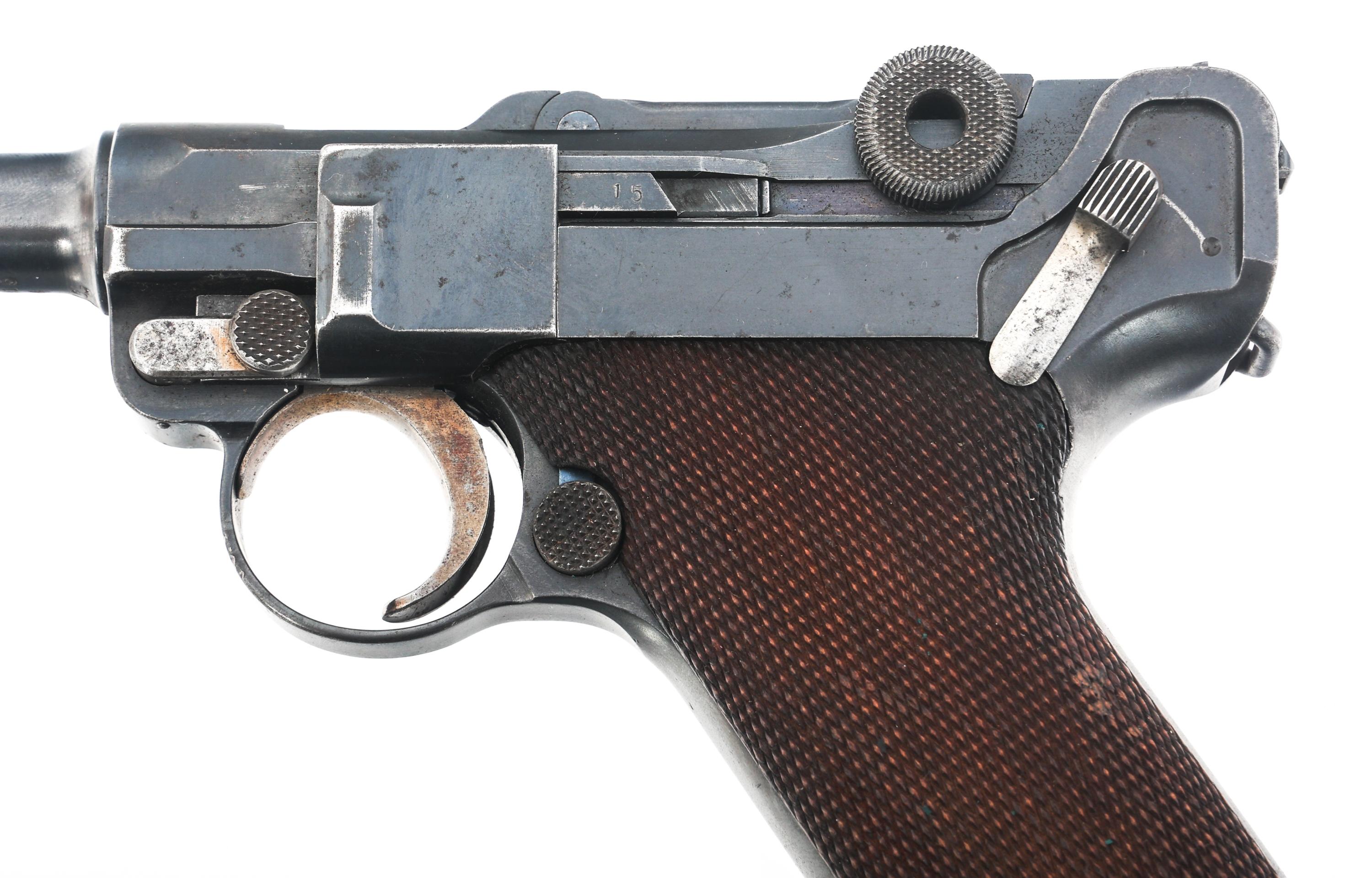 1910 GERMAN DWM MODEL P08 LUGER 9mm PISTOL