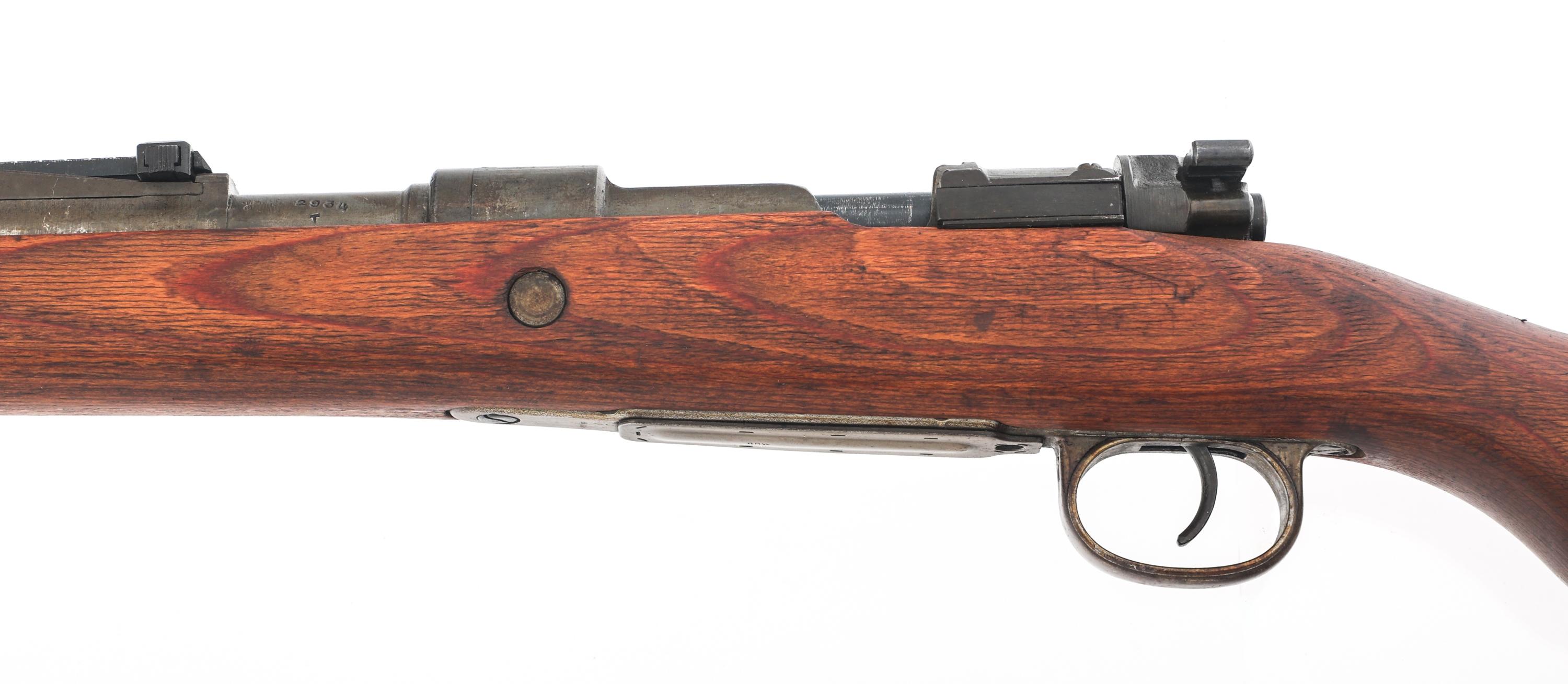 WWII GERMAN bnz CODE STEYR MODEL 98 7.92mm RIFLE