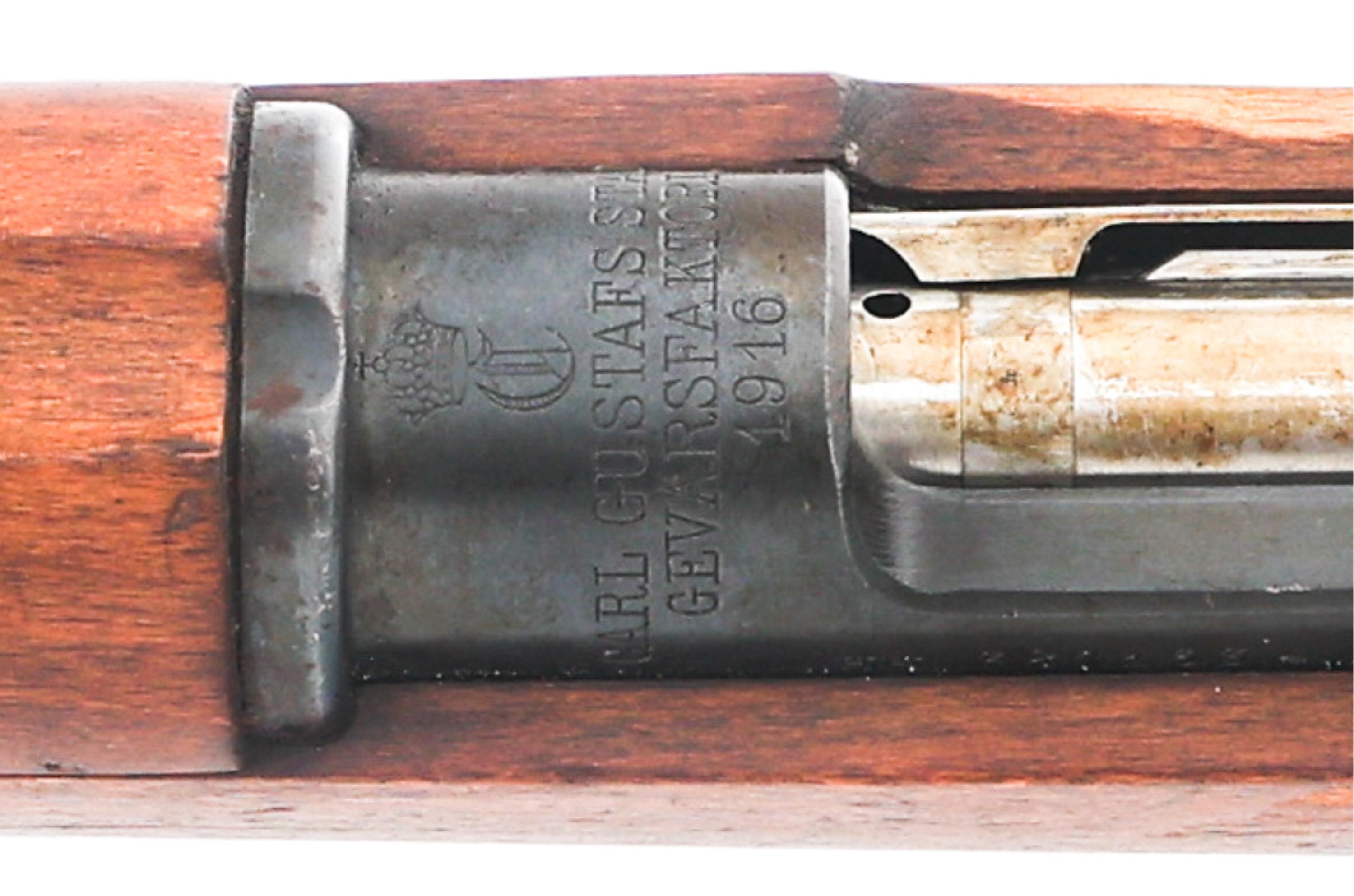 1916 SWEDISH GUSTAFS MODEL 1896 6.5x55mm CAL RIFLE