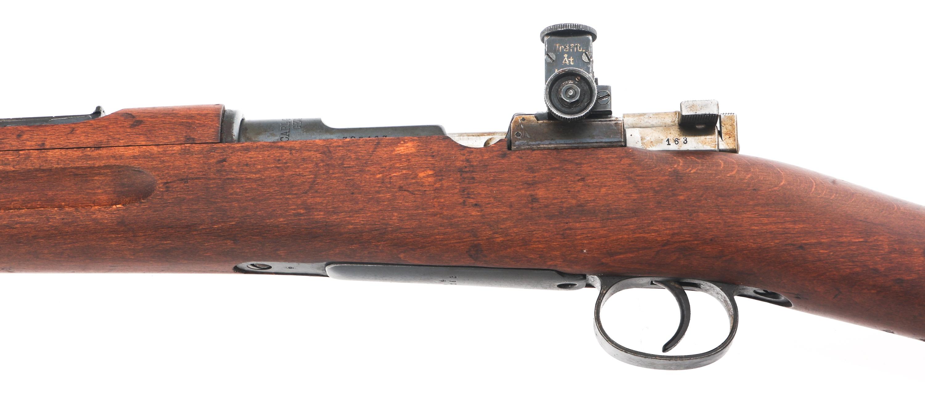 1916 SWEDISH GUSTAFS MODEL 1896 6.5x55mm CAL RIFLE