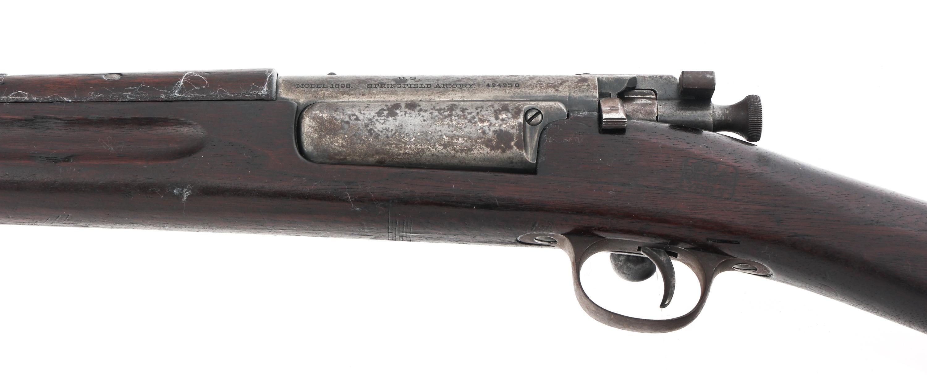 US SPRINGFIELD MODEL 1898 .30-40 KRAG CAL RIFLE