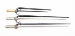FRENCH M1886 BAYONETS WITH SCABBARDS