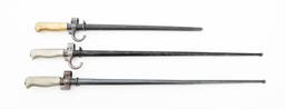 FRENCH M1886 BAYONETS WITH SCABBARDS
