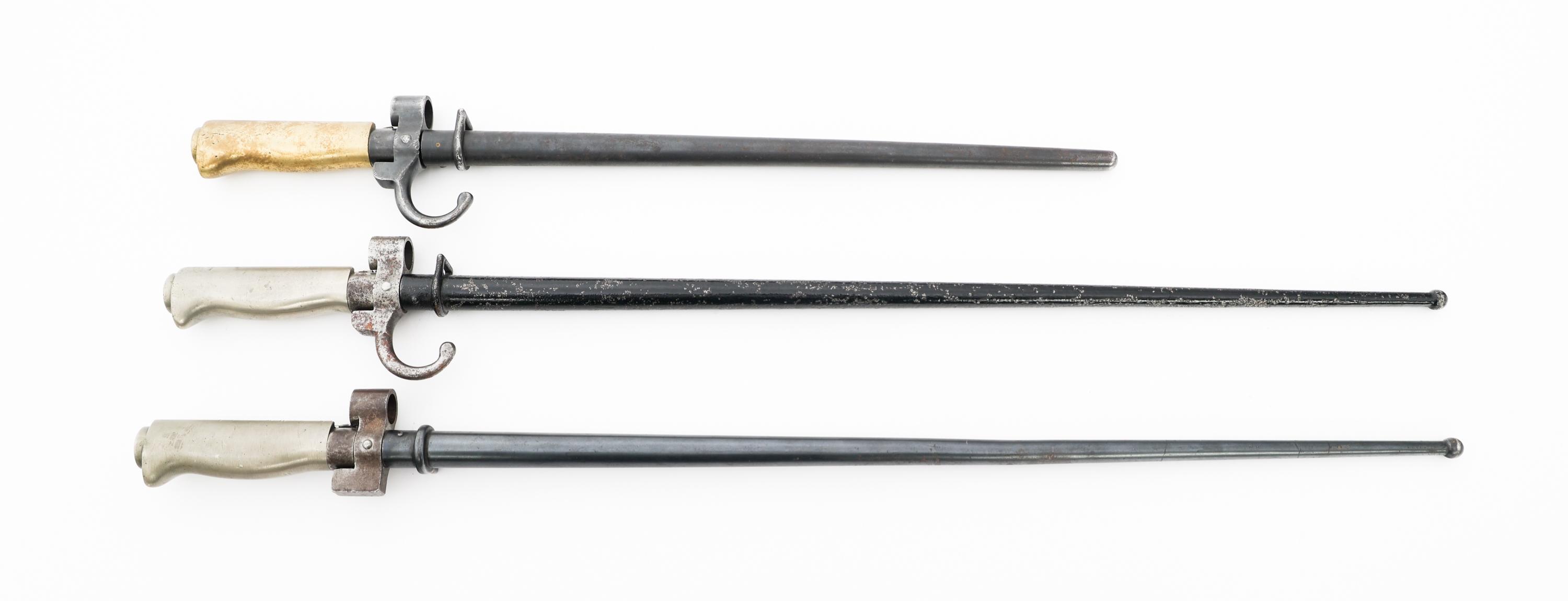 FRENCH M1886 BAYONETS WITH SCABBARDS