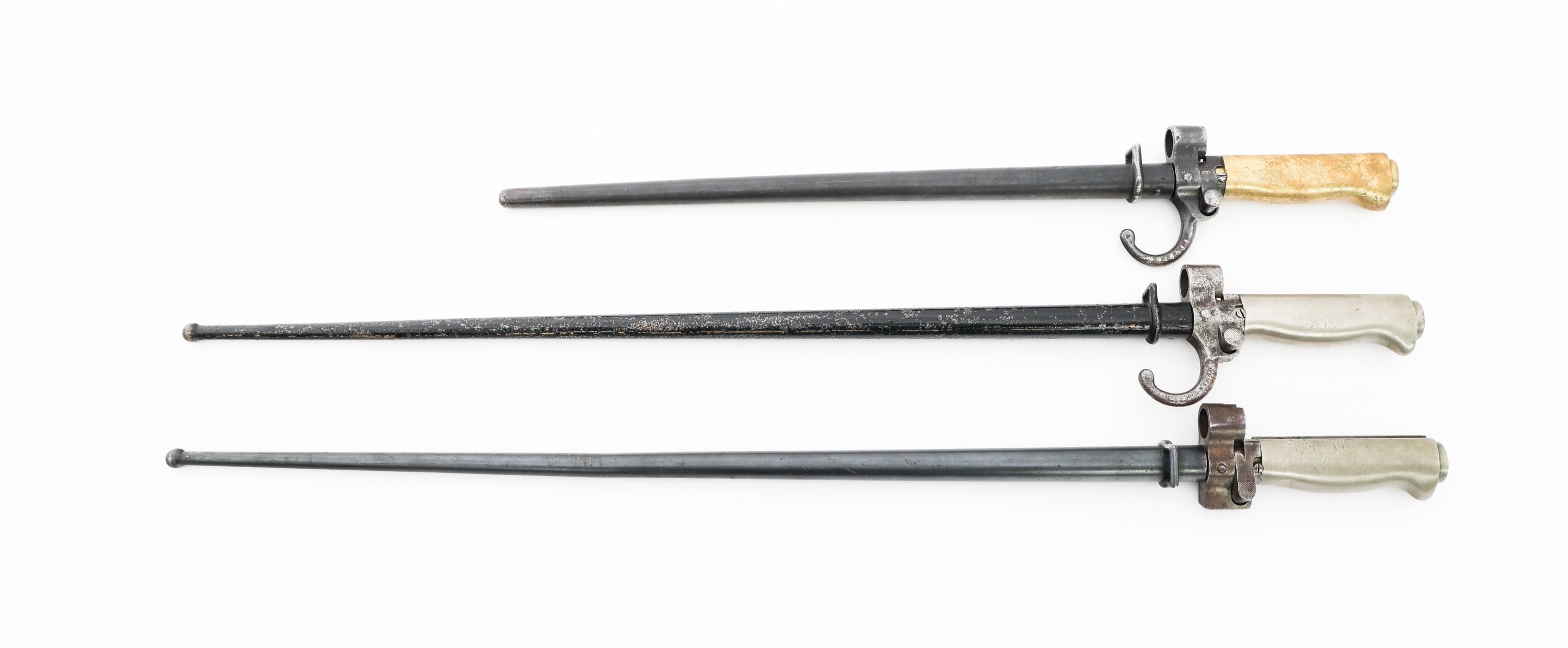 FRENCH M1886 BAYONETS WITH SCABBARDS