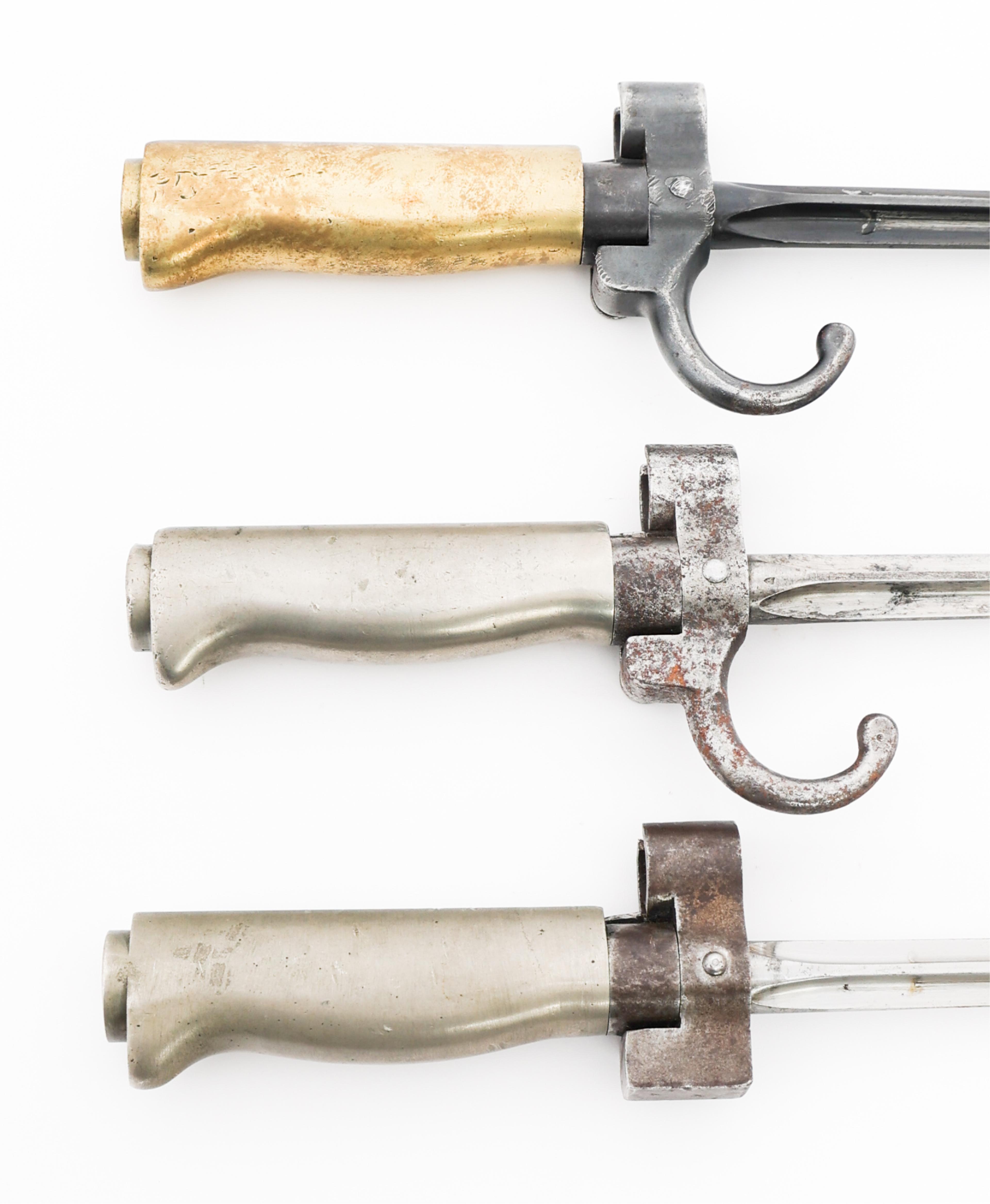 FRENCH M1886 BAYONETS WITH SCABBARDS