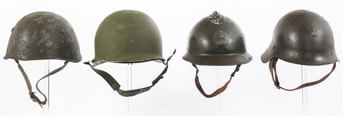 WWII - COLD WAR WORLD MILITARY COMBAT HELMETS