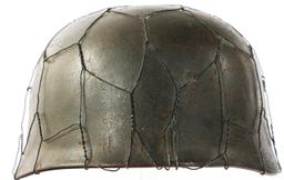 WWII GERMAN M38 FALLSCHIRMJAGER COMBAT HELMET