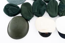 COLD WAR IRISH, BRITISH, & DANISH HEADGEAR