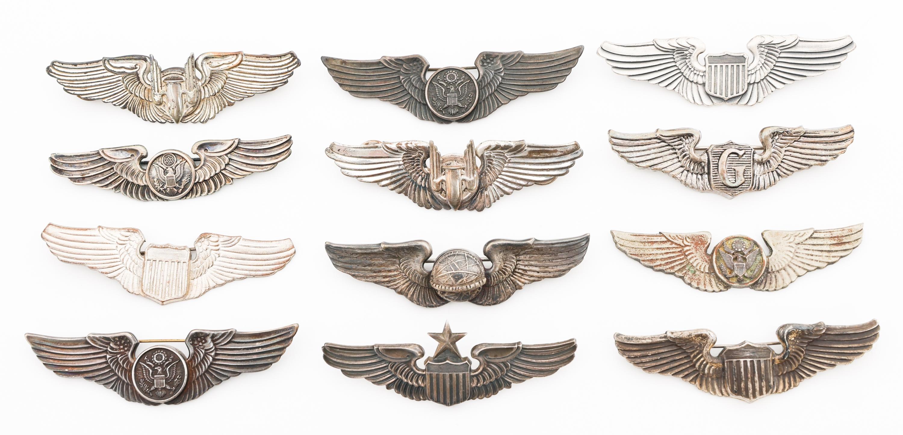 WWII US ARMY AIR FORCE QUALIFICATION WINGS