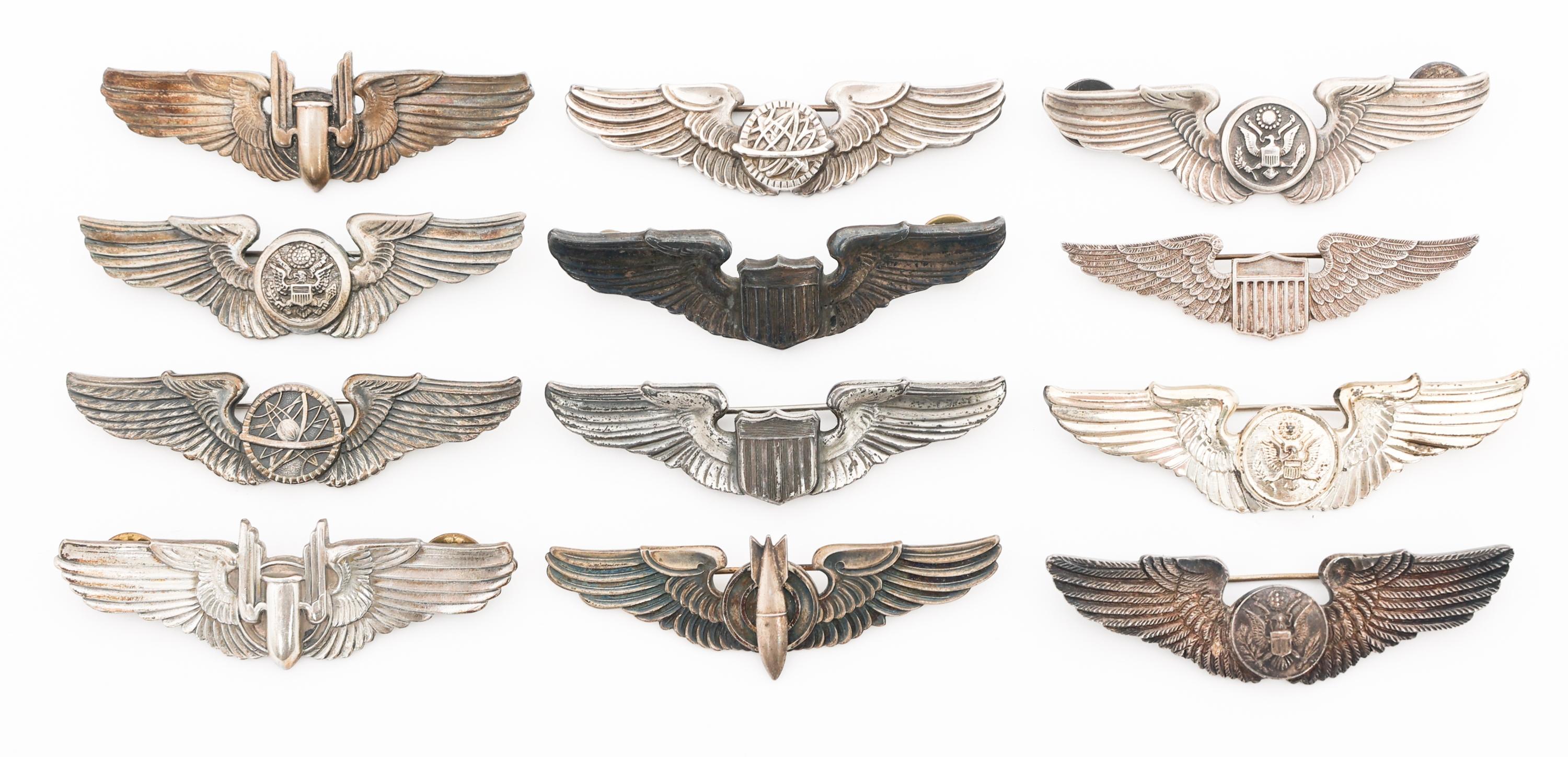 WWII US ARMY AIR FORCE QUALIFICATION WINGS