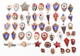 WWII - COLD WAR SOVIET BADGES & PINS