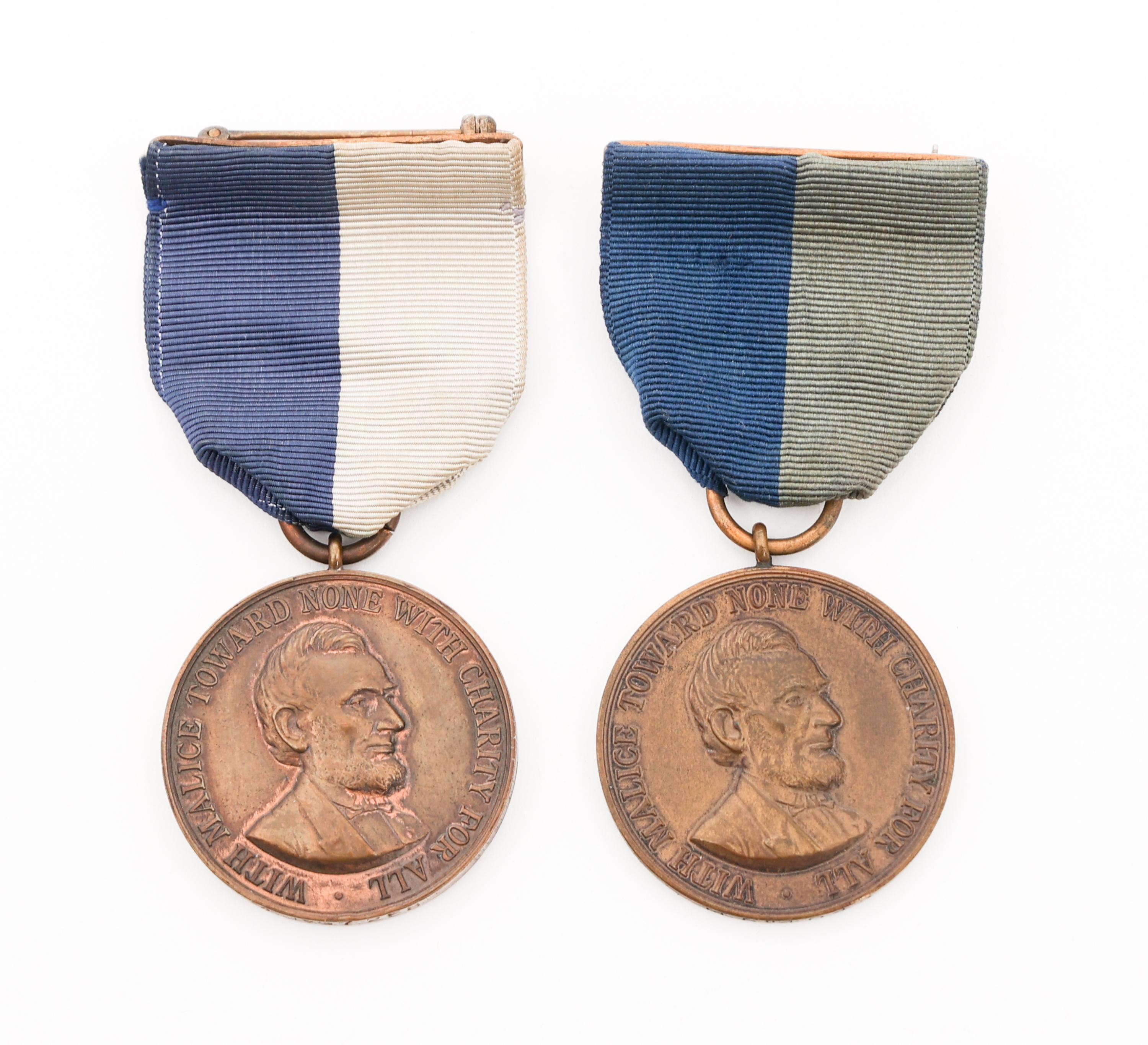 US CIVIL WAR US ARMY NUMBERED CAMPAIGN MEDALS