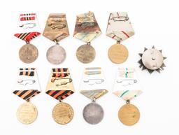 WWII - COLD WAR SOVIET PATRIOTIC WAR & MEDALS