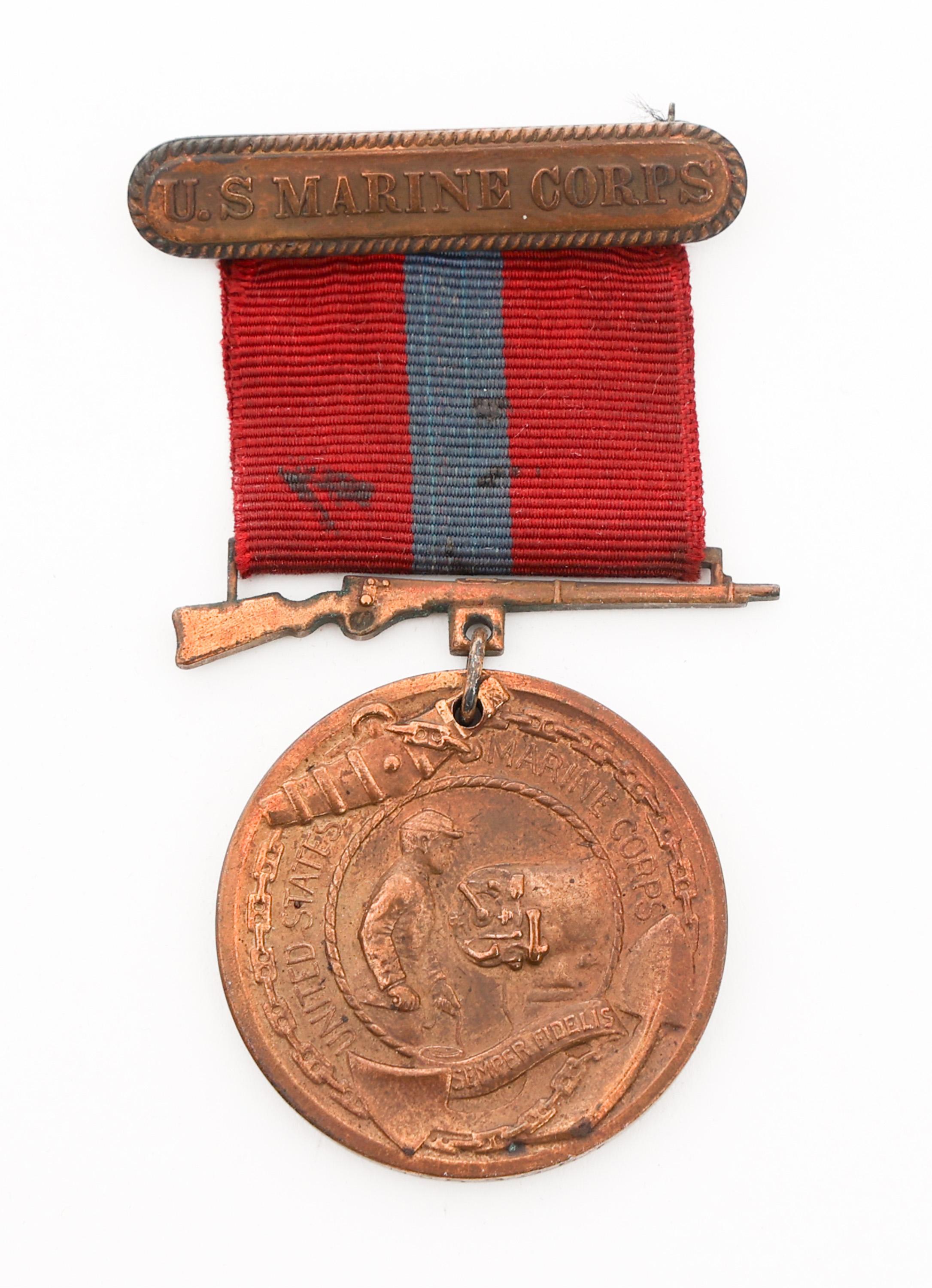 WWI - WWII USMC GOOD CONDUCT & HAITIAN MEDAL