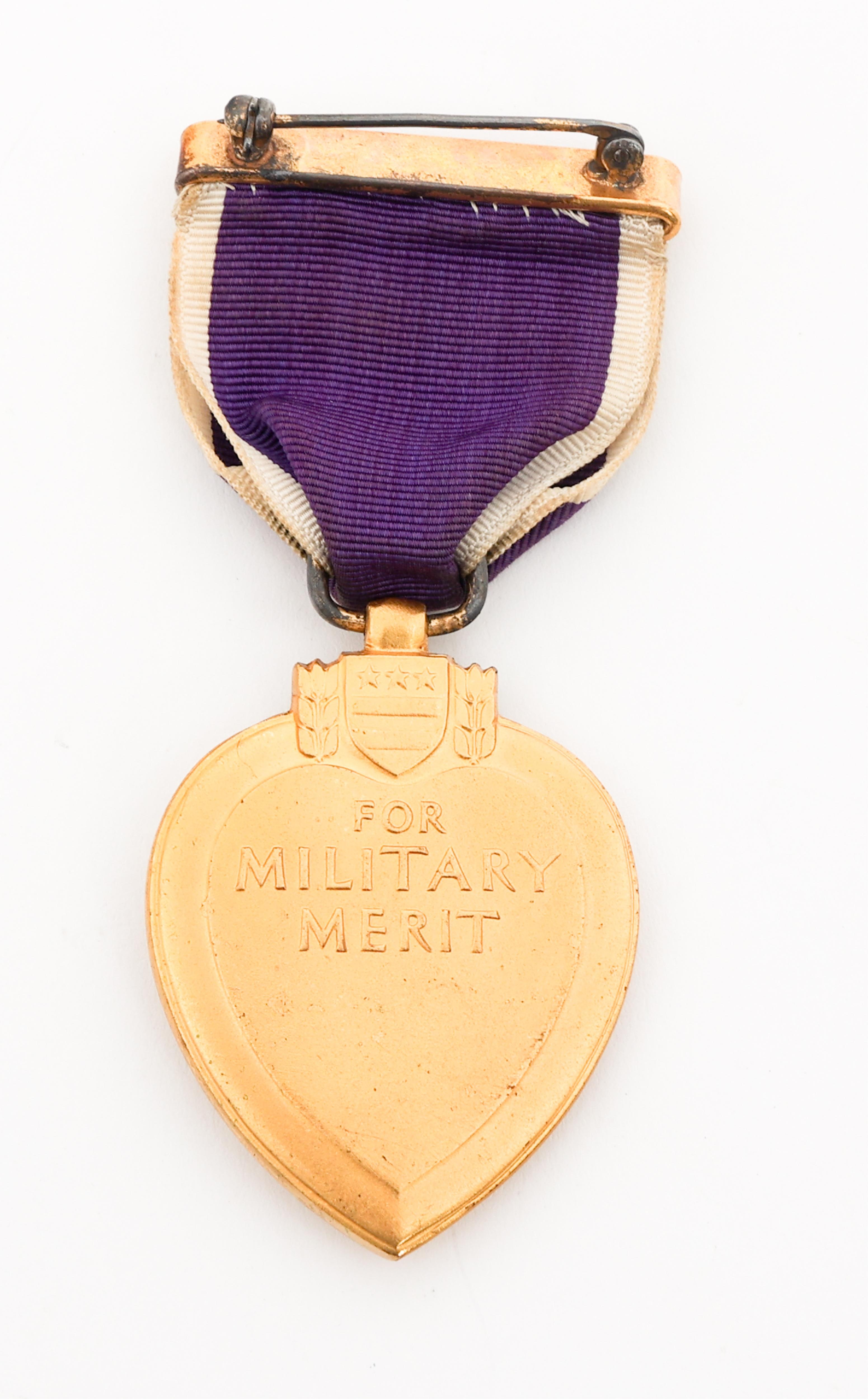 WWII US ARMED FORCES PURPLE HEART MEDALS