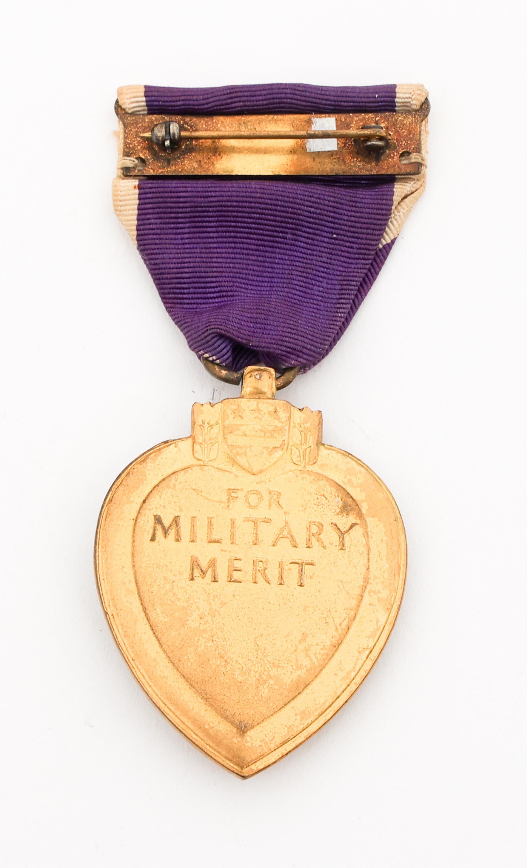 WWII US ARMED FORCES PURPLE HEART MEDALS