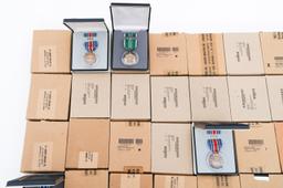 WWII - CURRENT US ARMED FORCES MEDALS WITH CASES