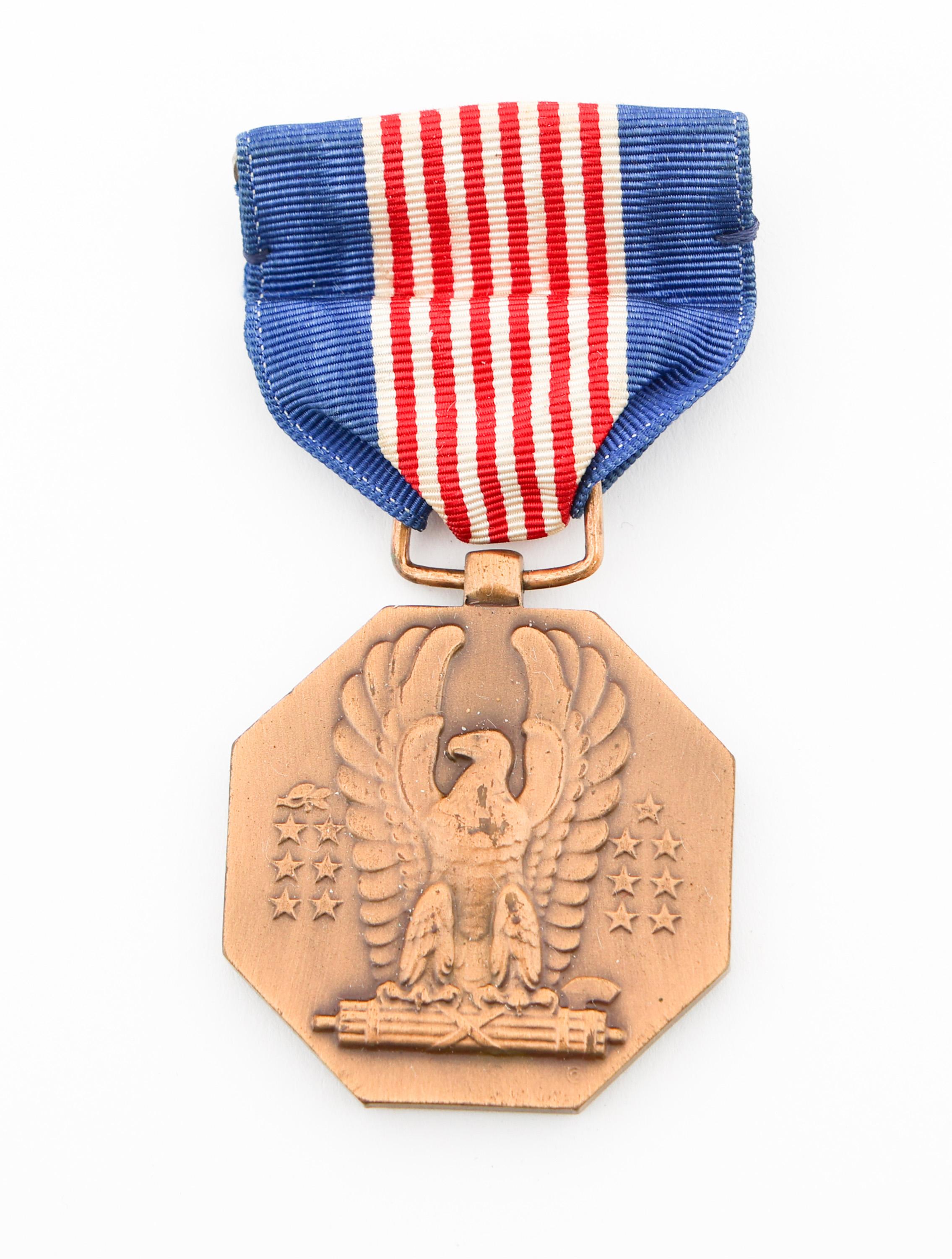 VIETNAM WAR ERA US ARMY NG NAMED SOLDIER'S MEDAL