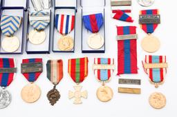 COLD WAR - CURRENT FRENCH MILITARY MEDALS & AWARDS