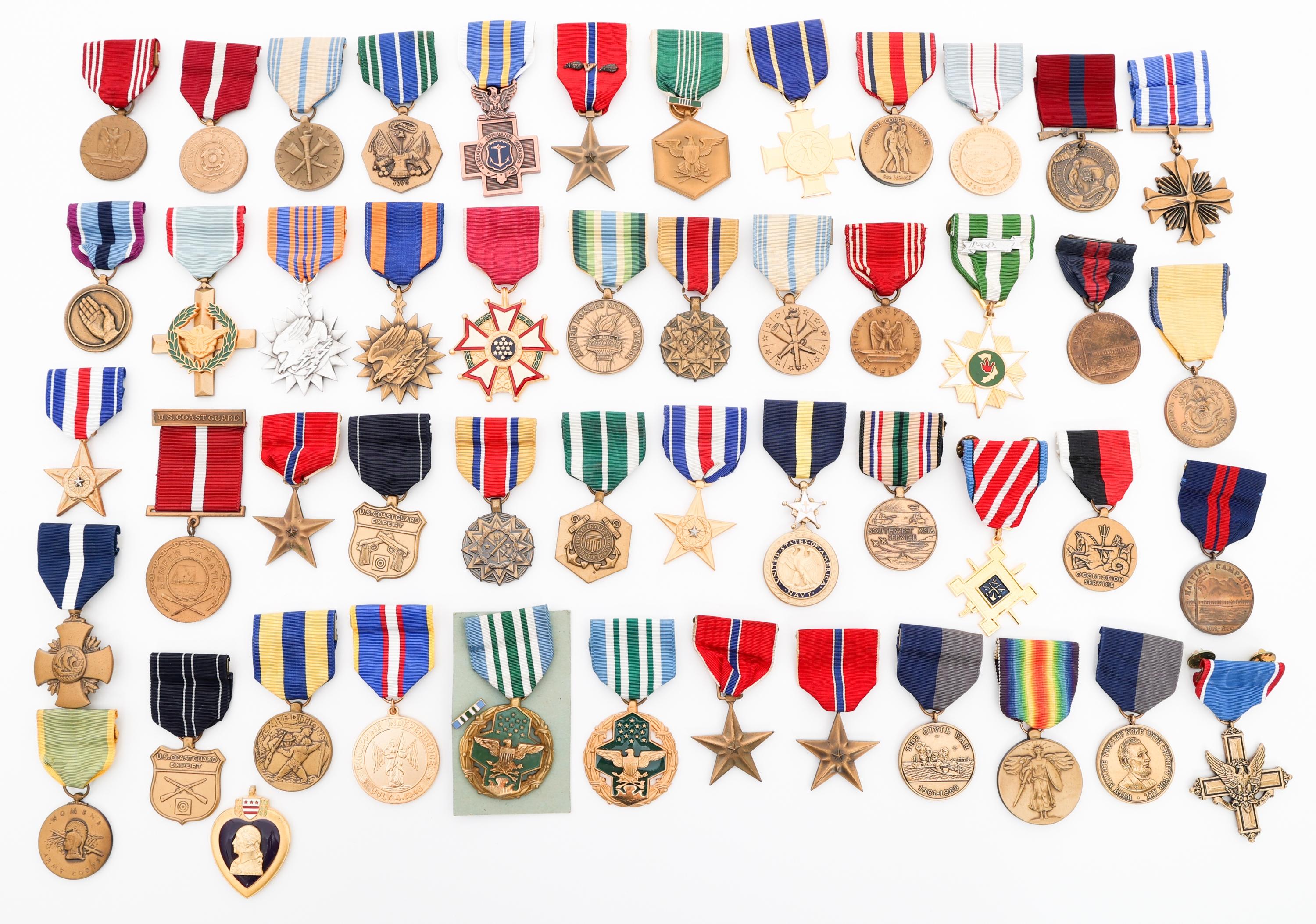 CIVIL WAR - CURRENT US ARMED FORCES MEDALS