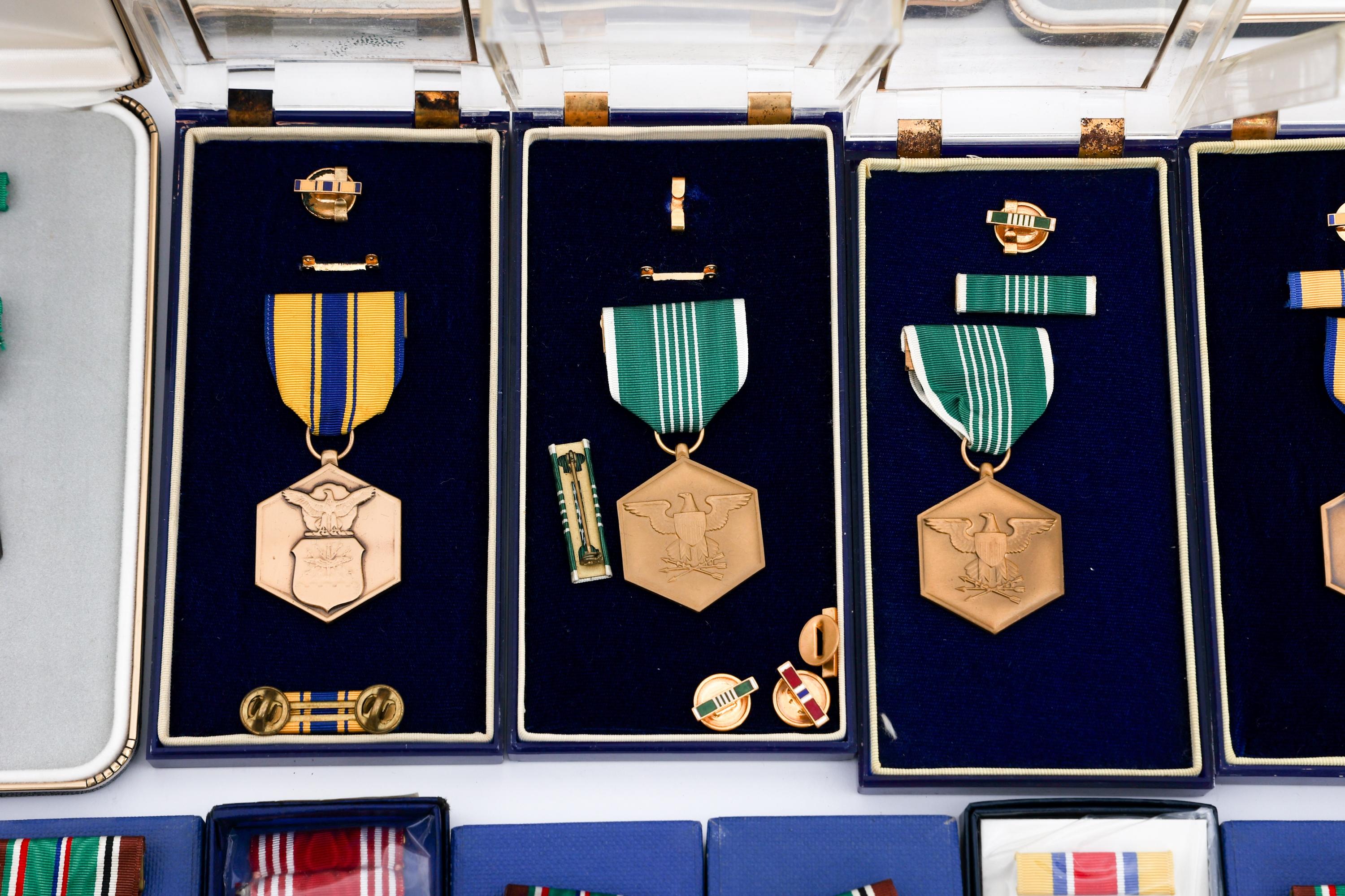 WWII - COLD WAR US ARMED FORCES MEDALS