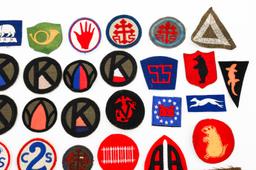 WWI - 1920's US ARMY DIVISION & UNIT PATCHES